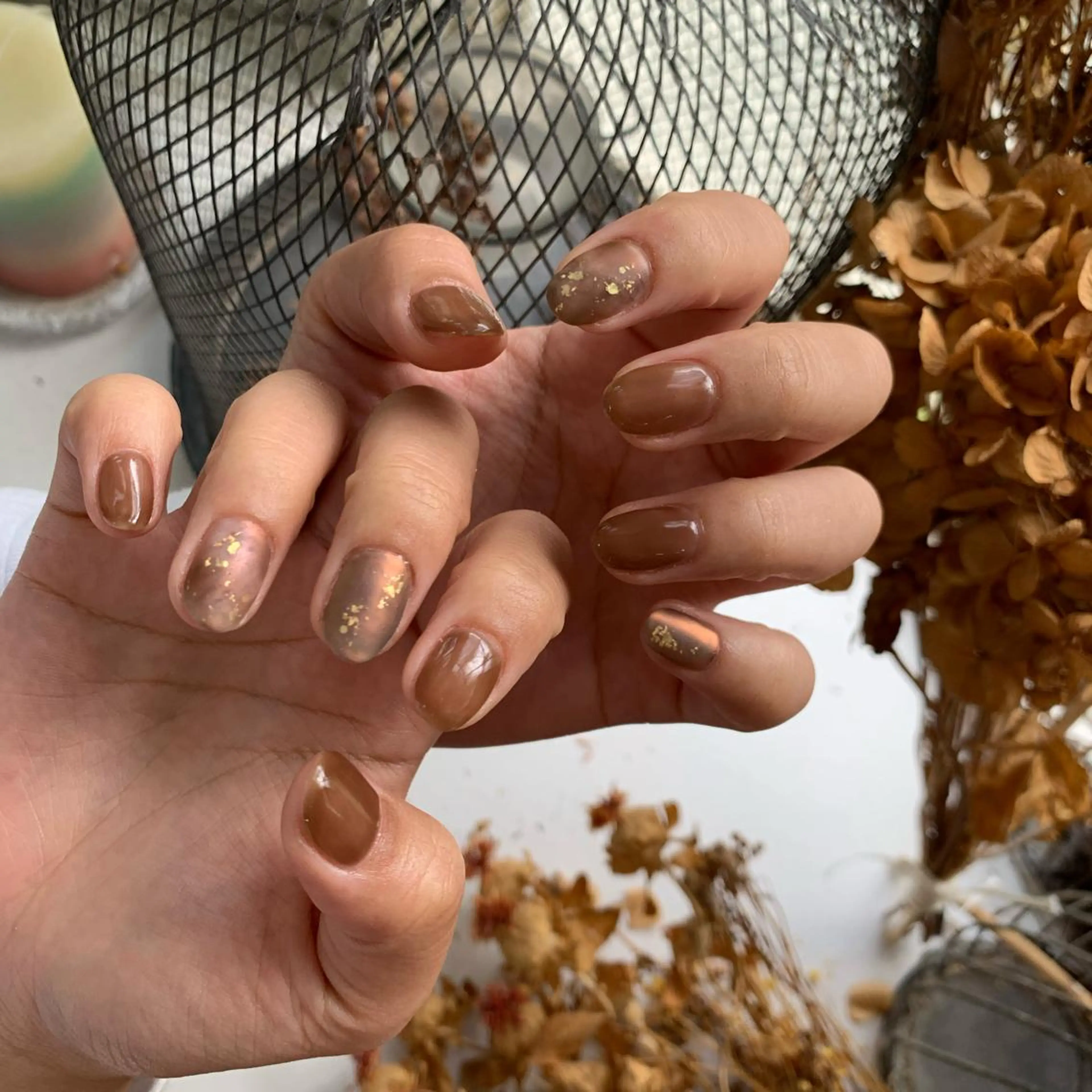ネイル 新宿ニュアンスネイル makotoのネイルデザイン