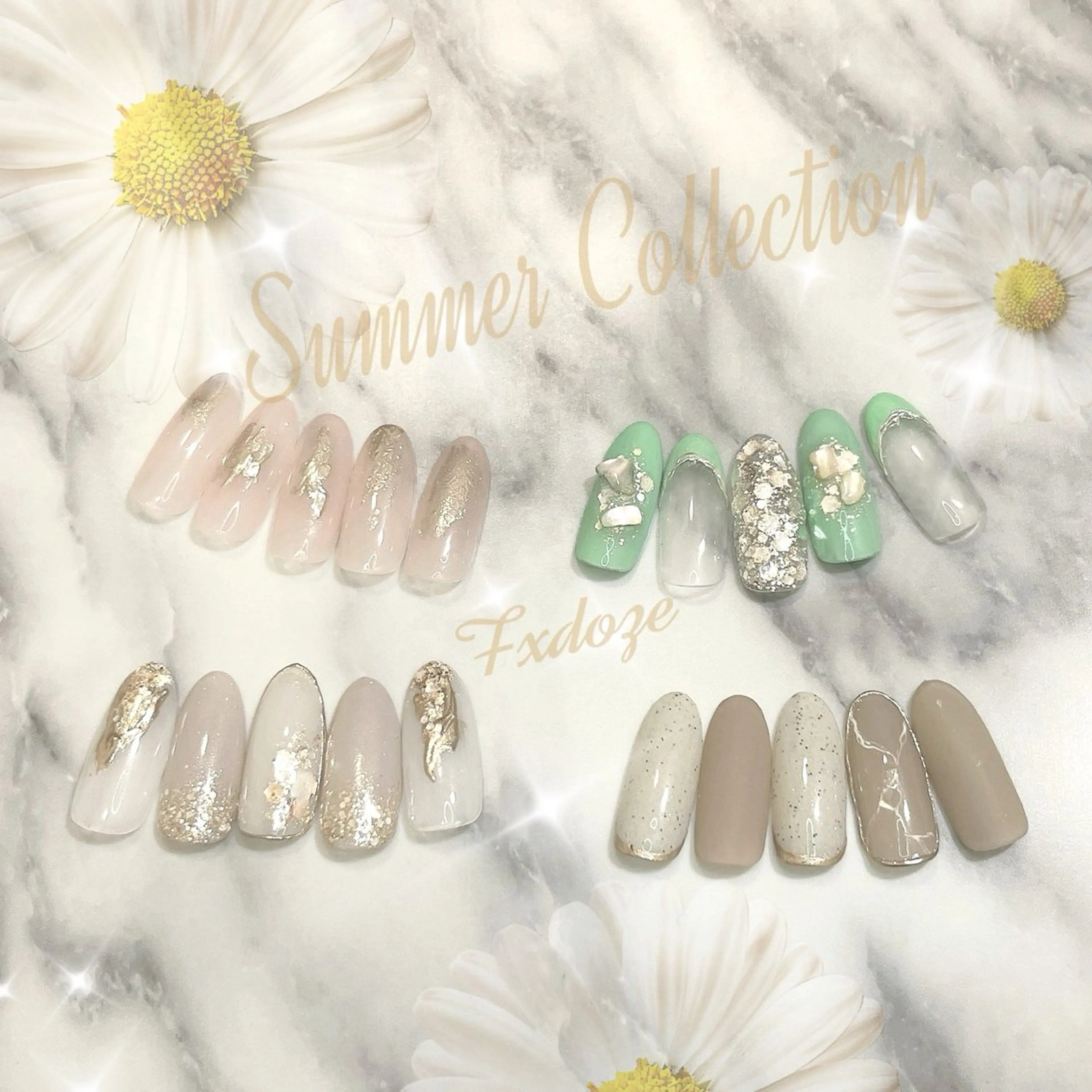 ネイル アートネイル ハンドネイル Fxdoze〜ｴﾌﾊﾞｲﾄﾞｩｰｾﾞ所属・fxdoze Manakaのネイルデザイン