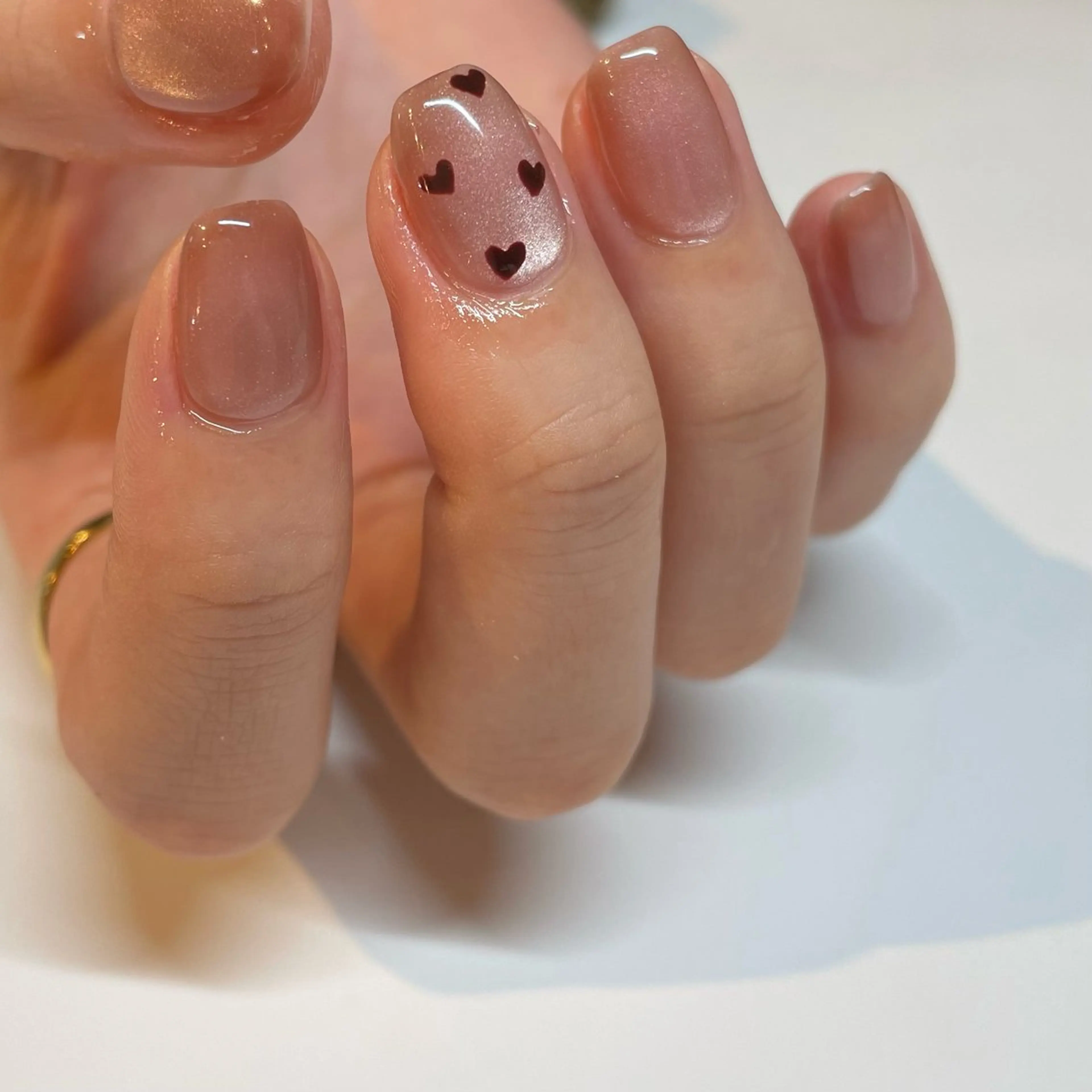 ネイル ハート Manon Yuiのネイルデザイン