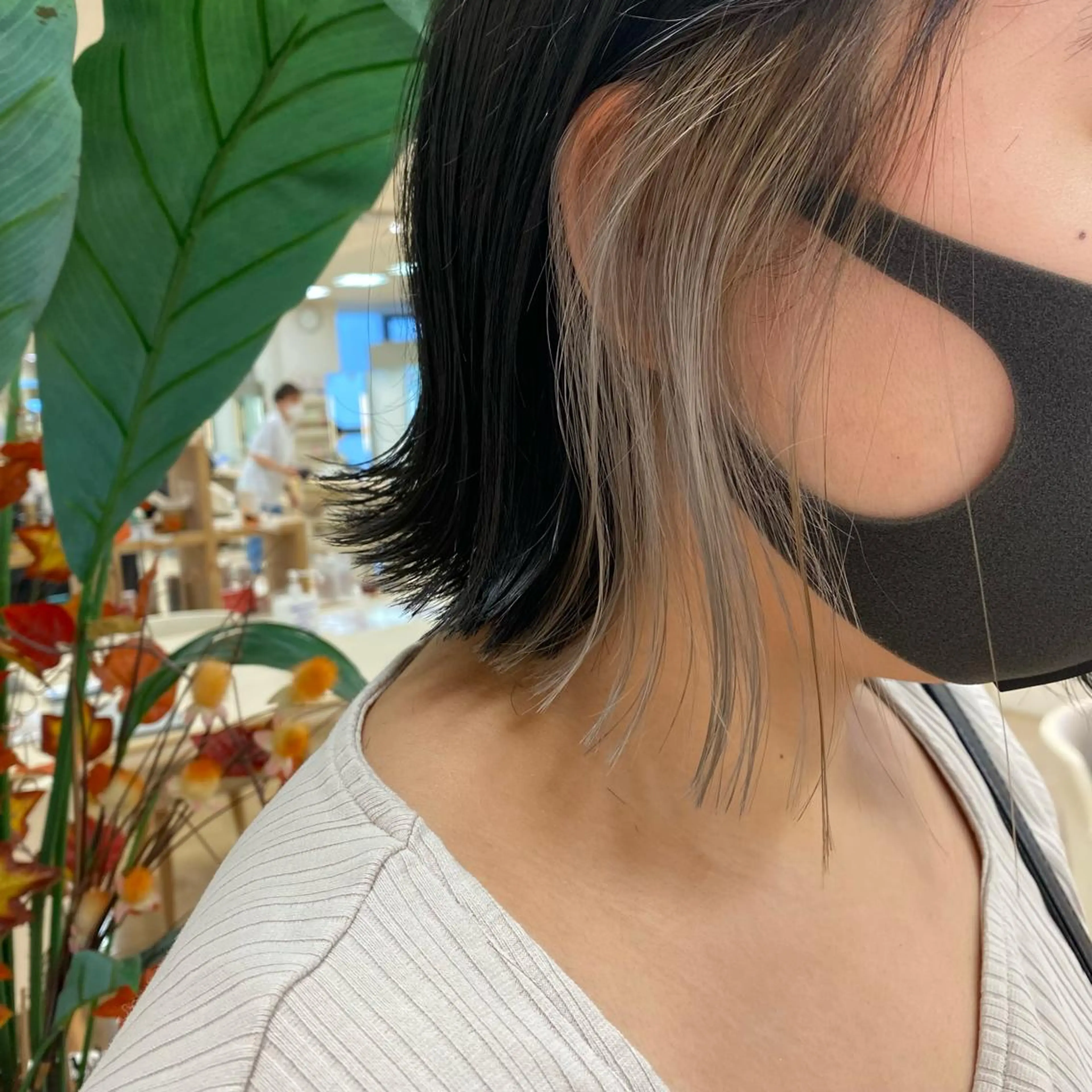 ミディアム カラー ヘアカラー レイヤー/ウルフ🤎 mayo.のヘアスタイル