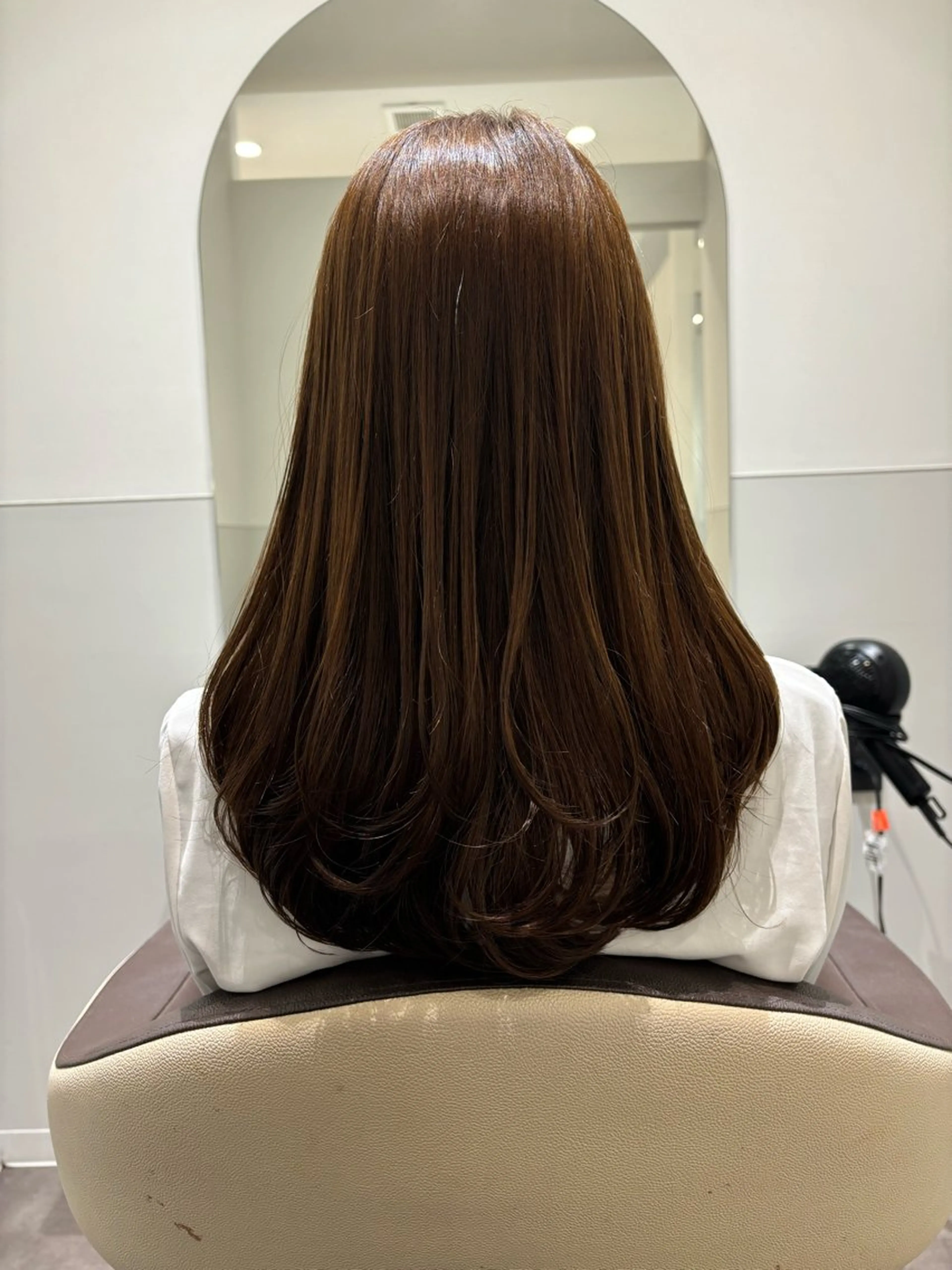 ロング カラー ベージュカラー レイヤーカット カット ヘアカラー トリートメント Yuuki🌷名古屋 栄 カラー/ボブのヘアスタイル