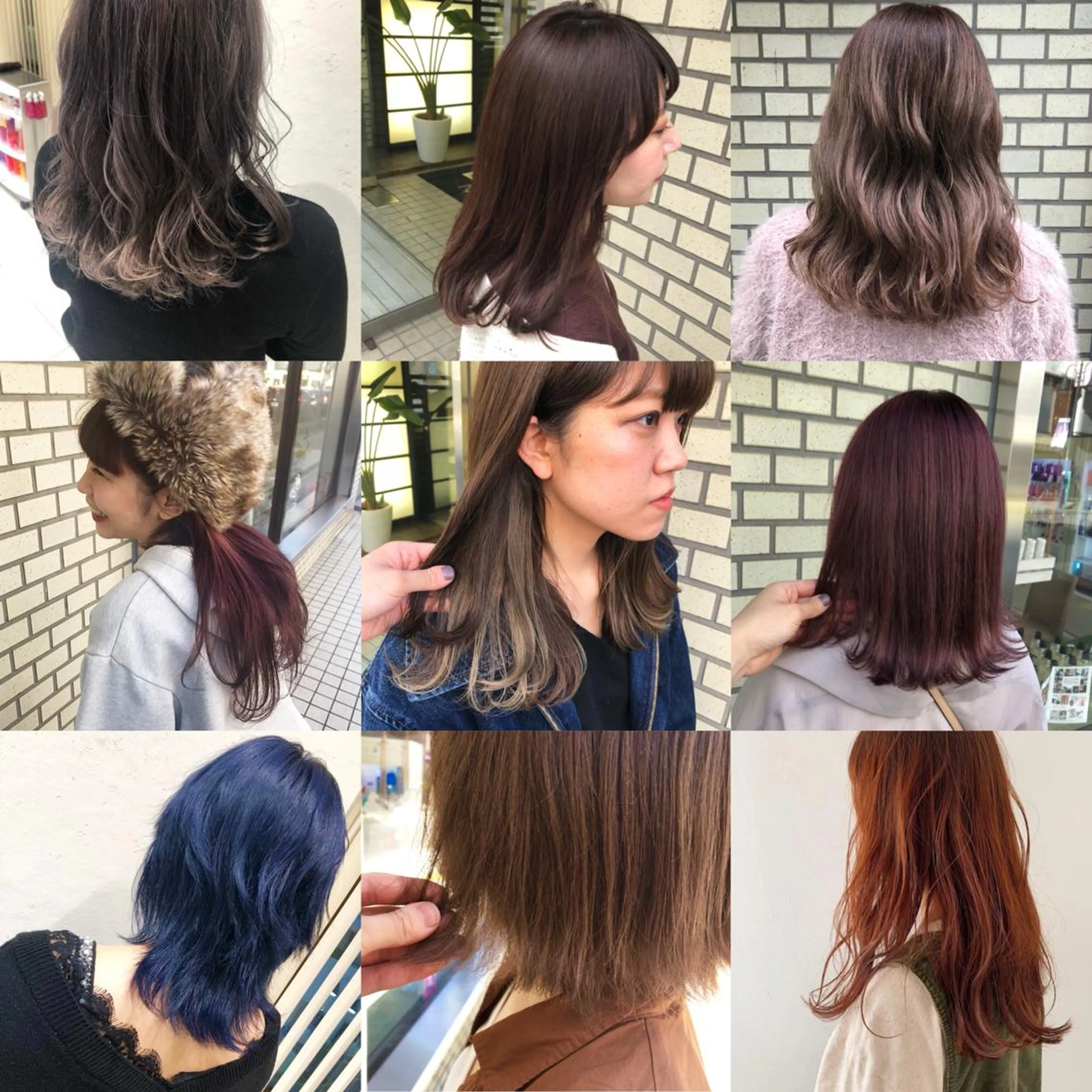 カラー marble by KENJEのヘアスタイル