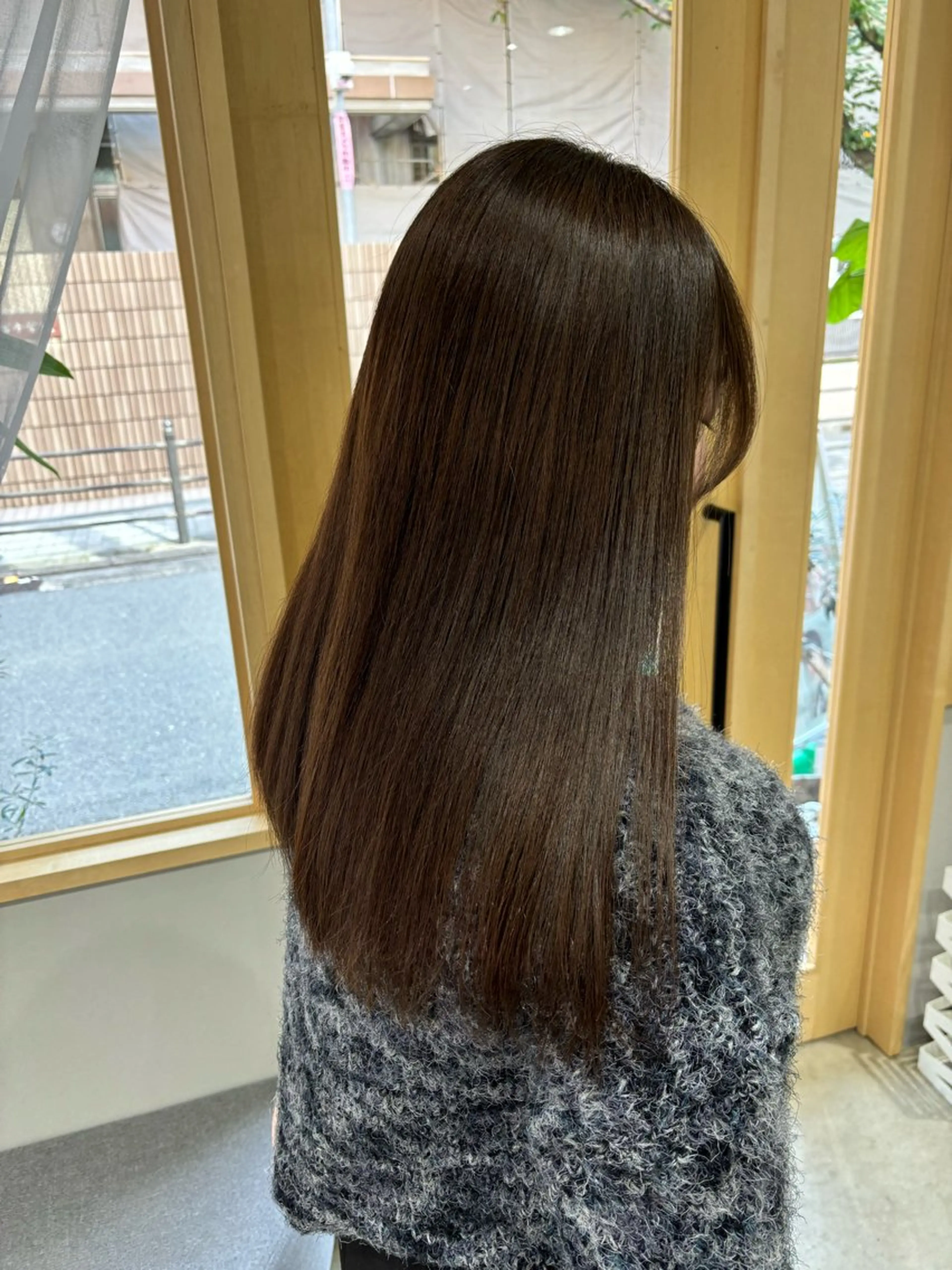 ロング カット ヘアカラー トリートメント Sanctuary with Eden所属・山本 銘子のヘアスタイル