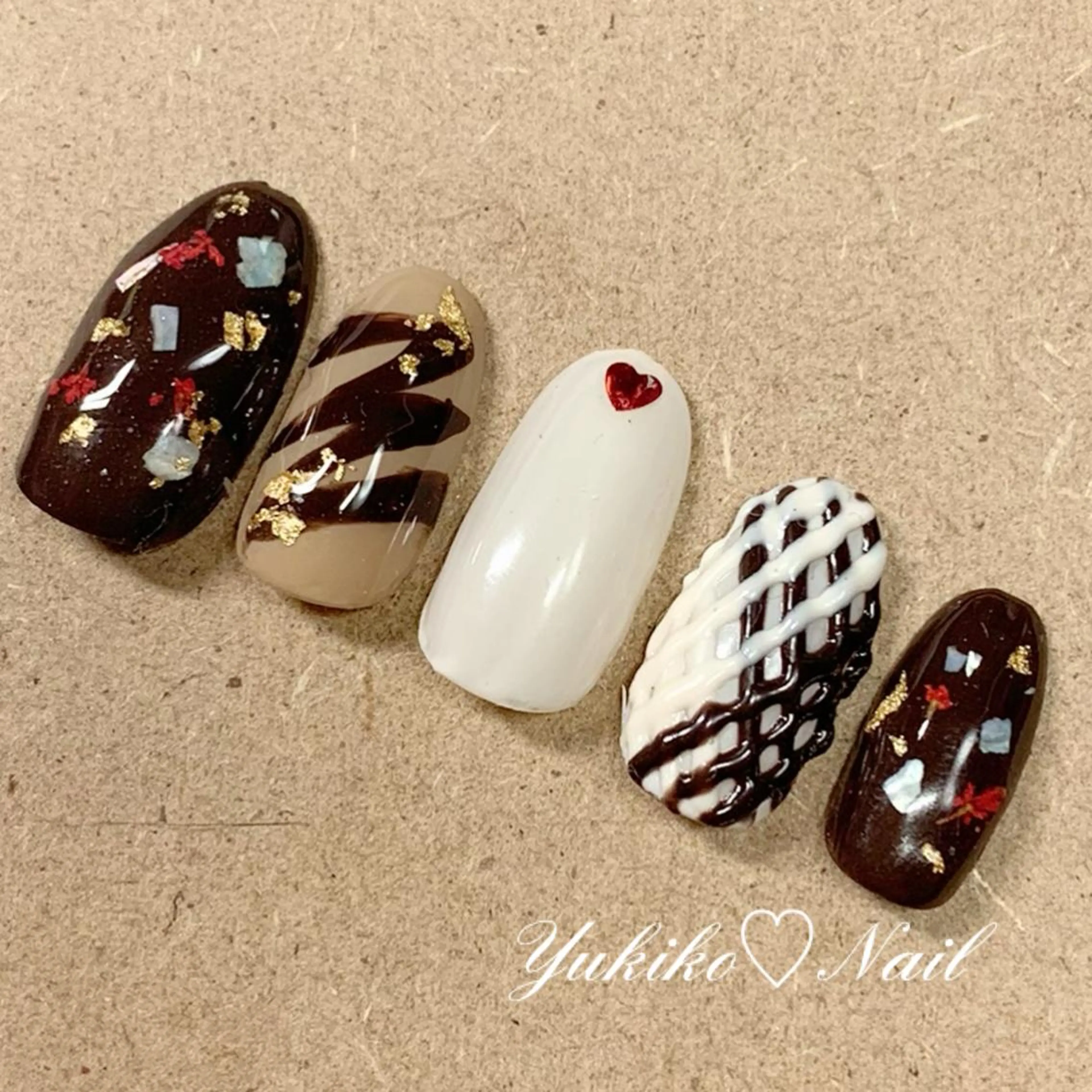 ネイル バレンタイン ユキコ ネイルのネイルデザイン