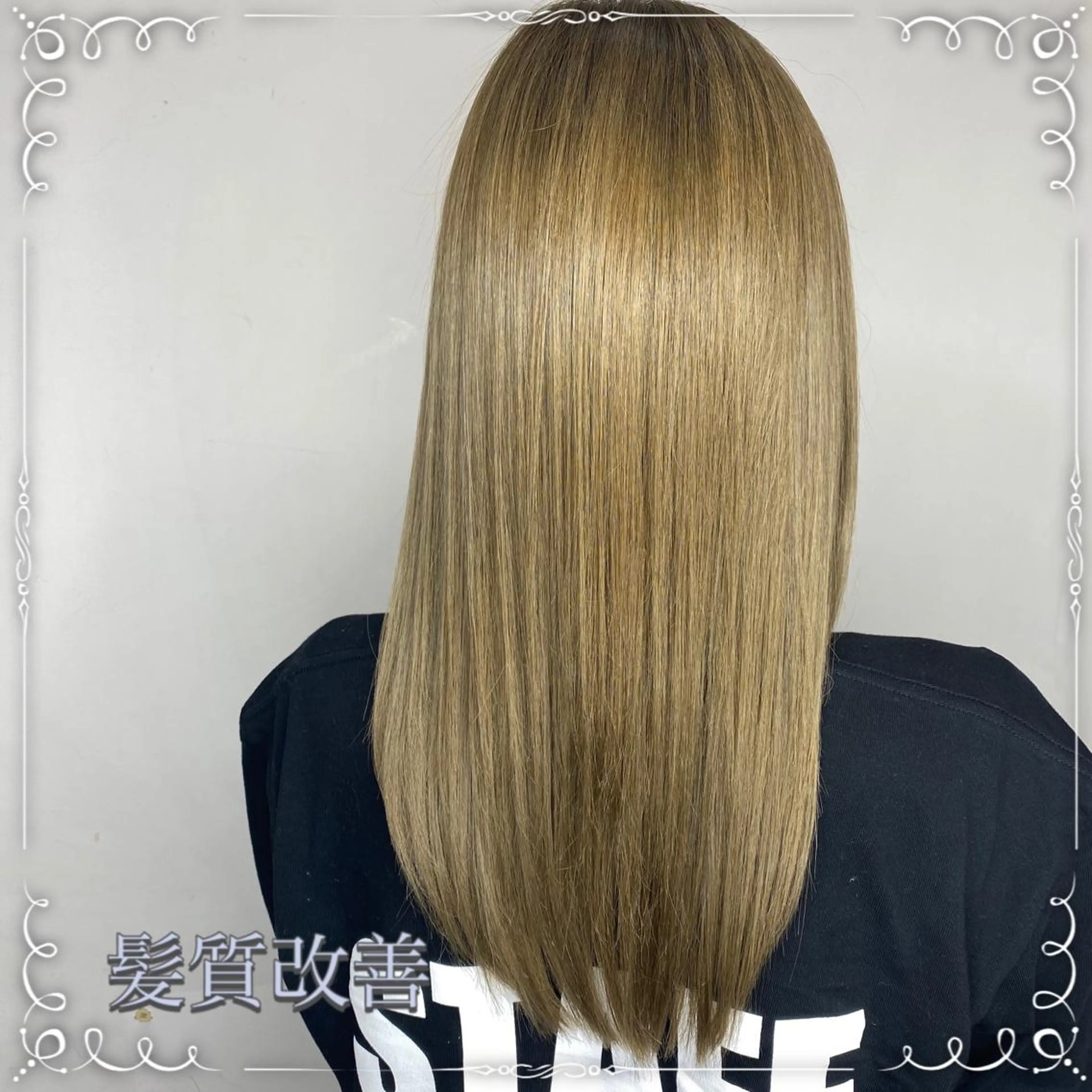 セミロング 🥀寒色女神 山口玲奈🥀のヘアスタイル