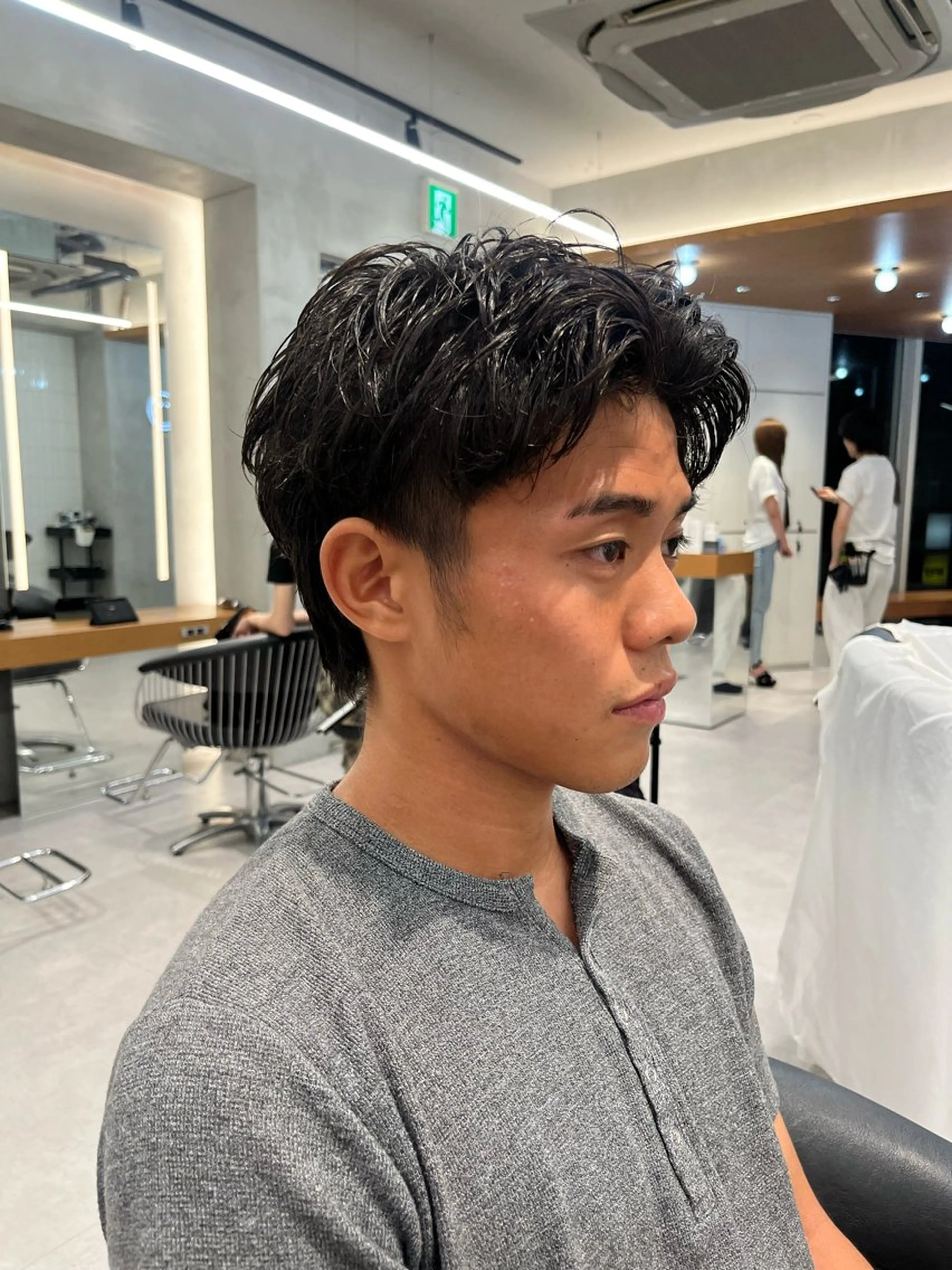 ショート パーマ メンズ 渋谷/メンズ 特化/MIZUKIのヘアスタイル