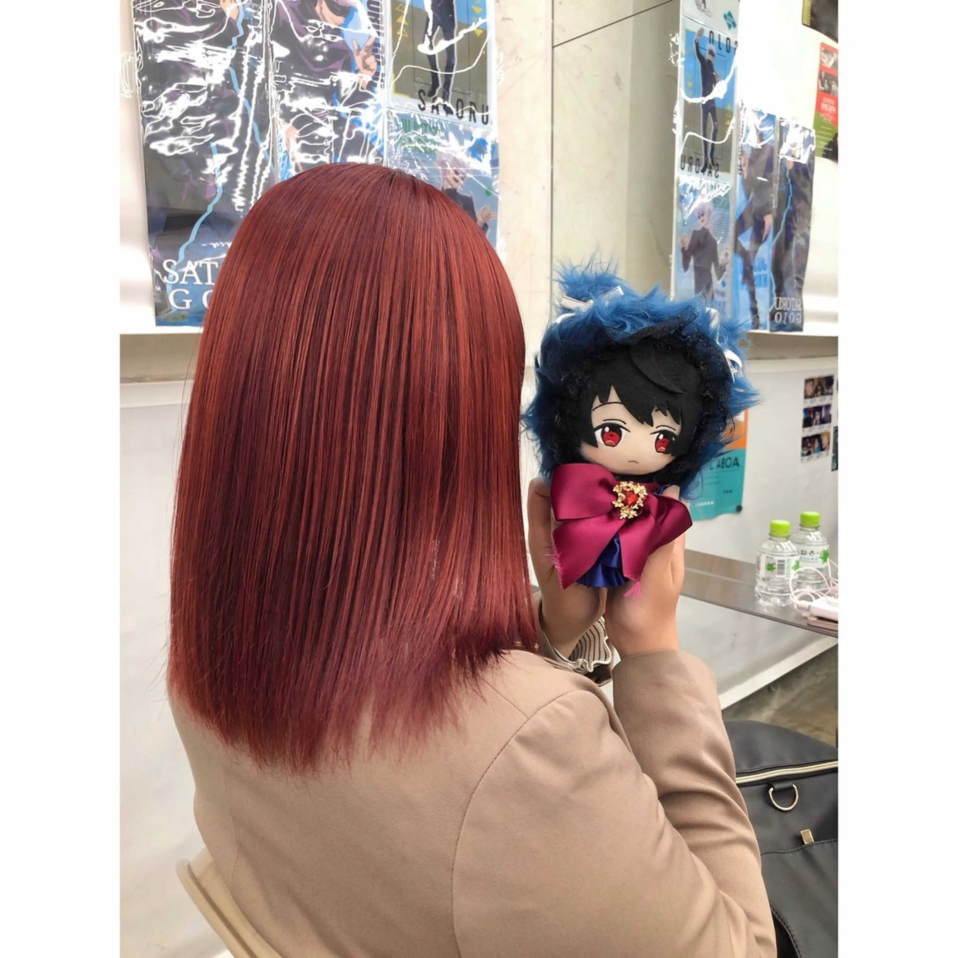 ミディアム カラー 推しカラー✨ オタク美容師ユウカのヘアスタイル