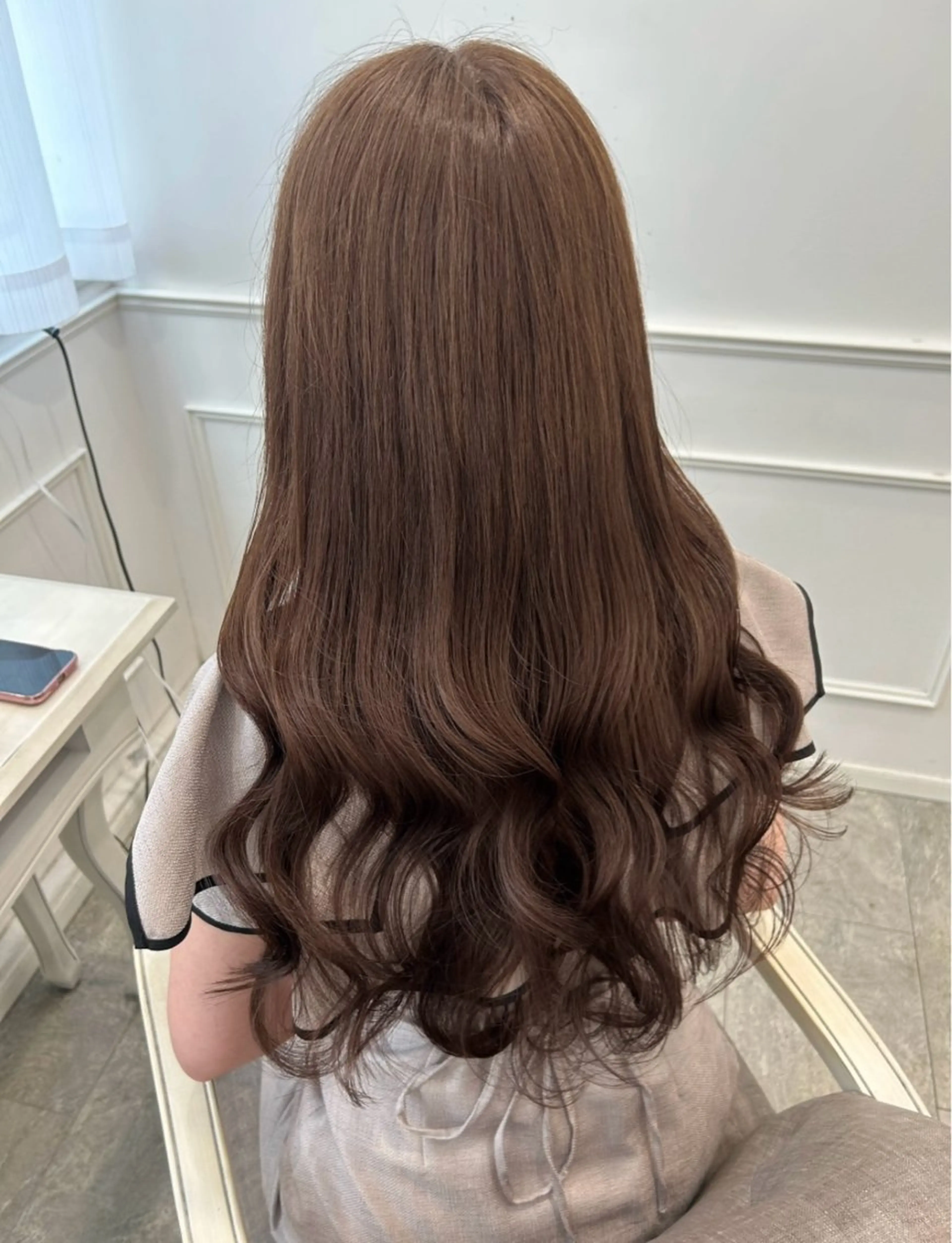 ロング 💎りあん/大須/栄 ブリーチなしWカラーのヘアスタイル