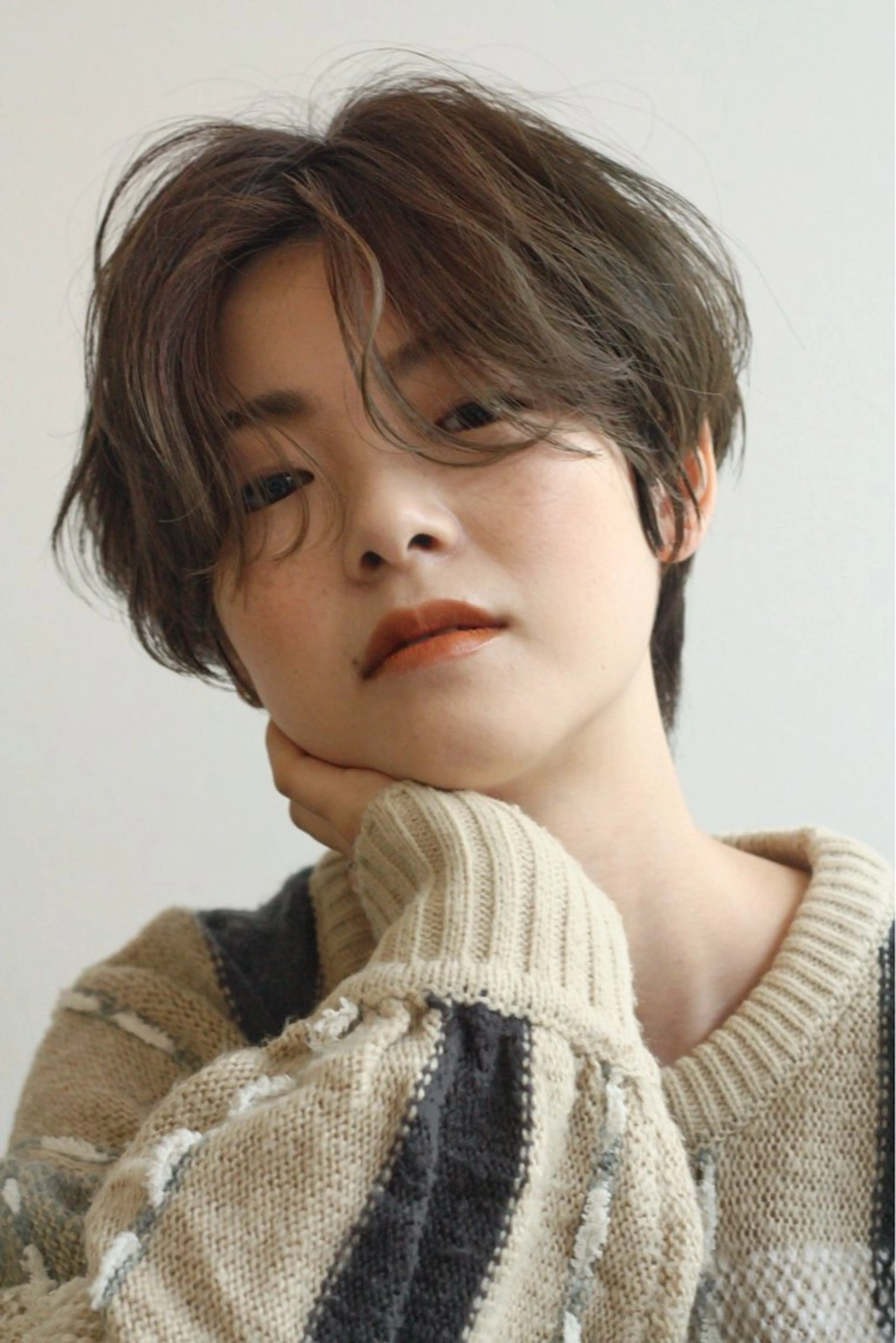 ショート いりえ しゃけのヘアスタイル