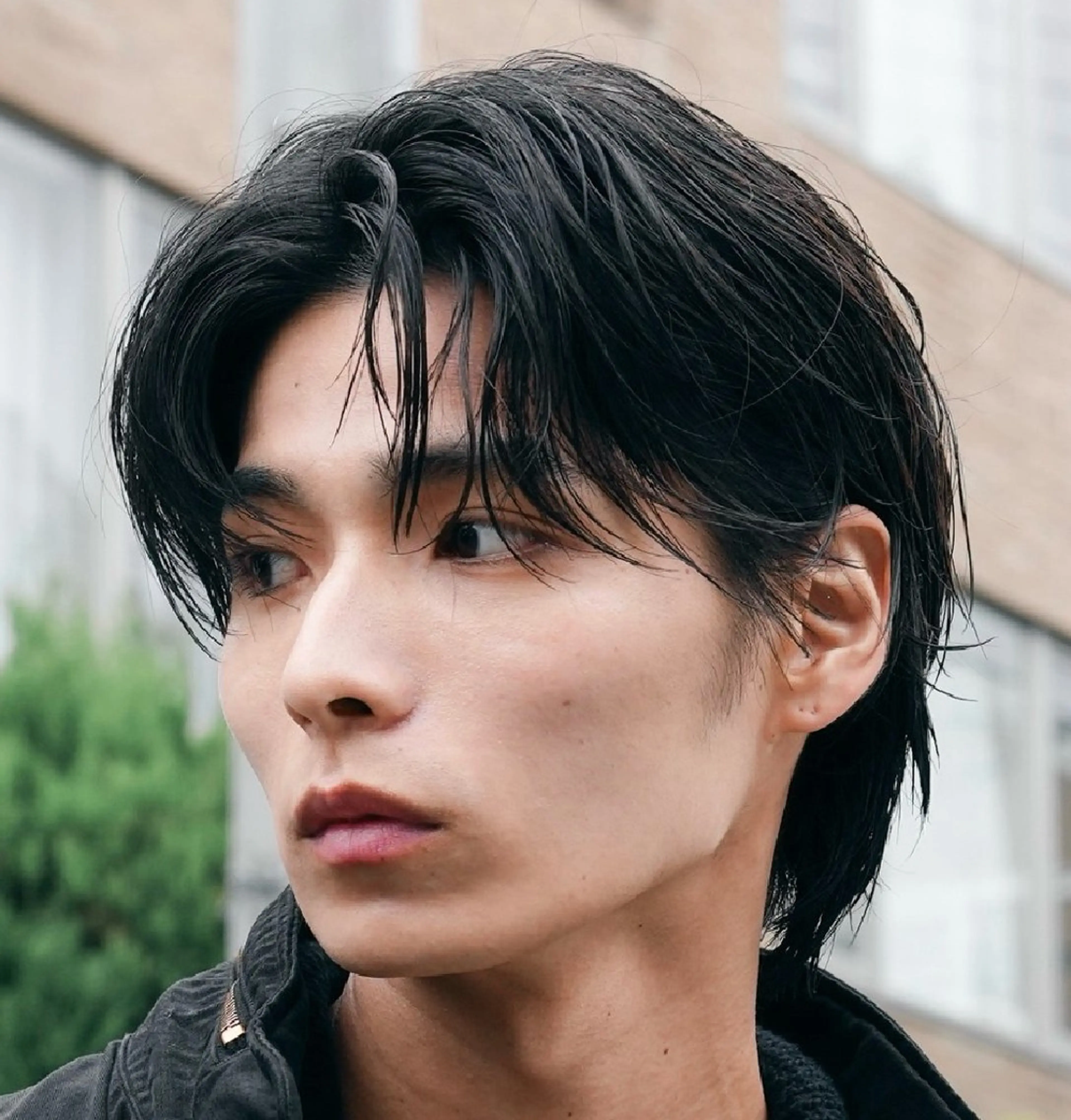 パーマ メンズ センターパート マッシュ メンズパーマ プードルパーマ メンズツイストパーマ カット パーマ トリートメント 仙台フェザーパーマ/ fifth/遠藤楓雅のヘアスタイル