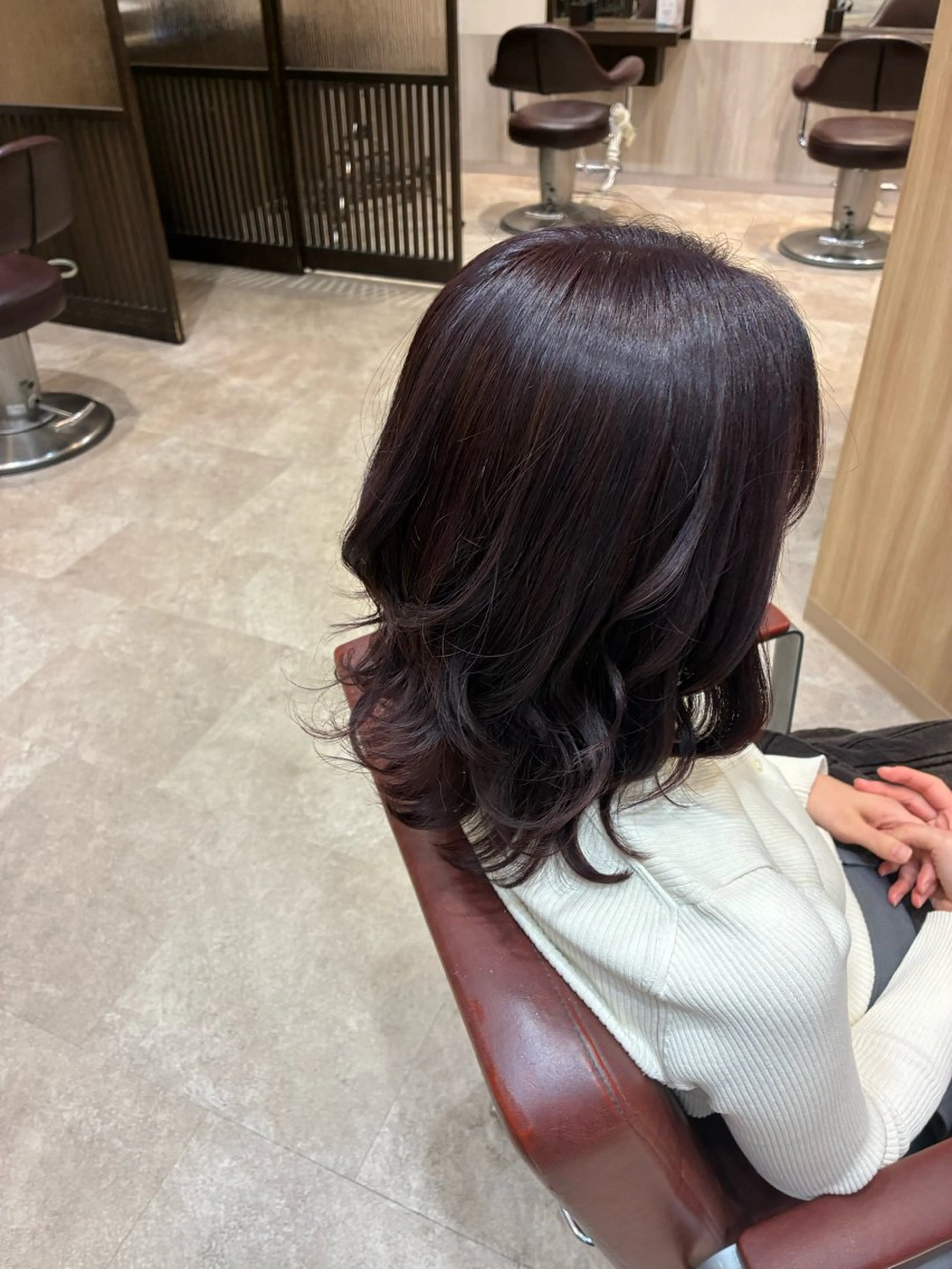 ミディアム nao .のヘアスタイル