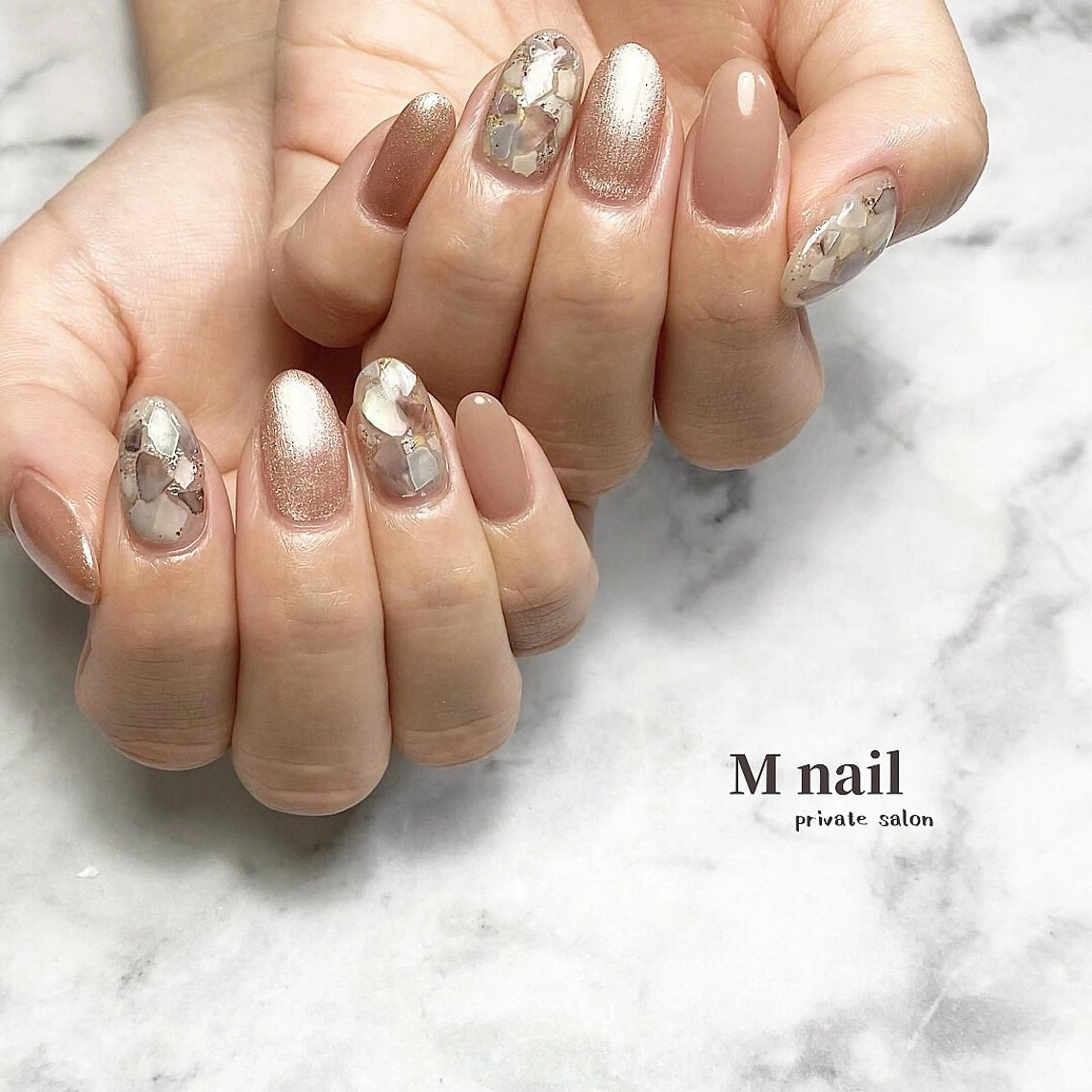 ネイル ハンドネイル M　nail所属・M nailのネイルデザイン