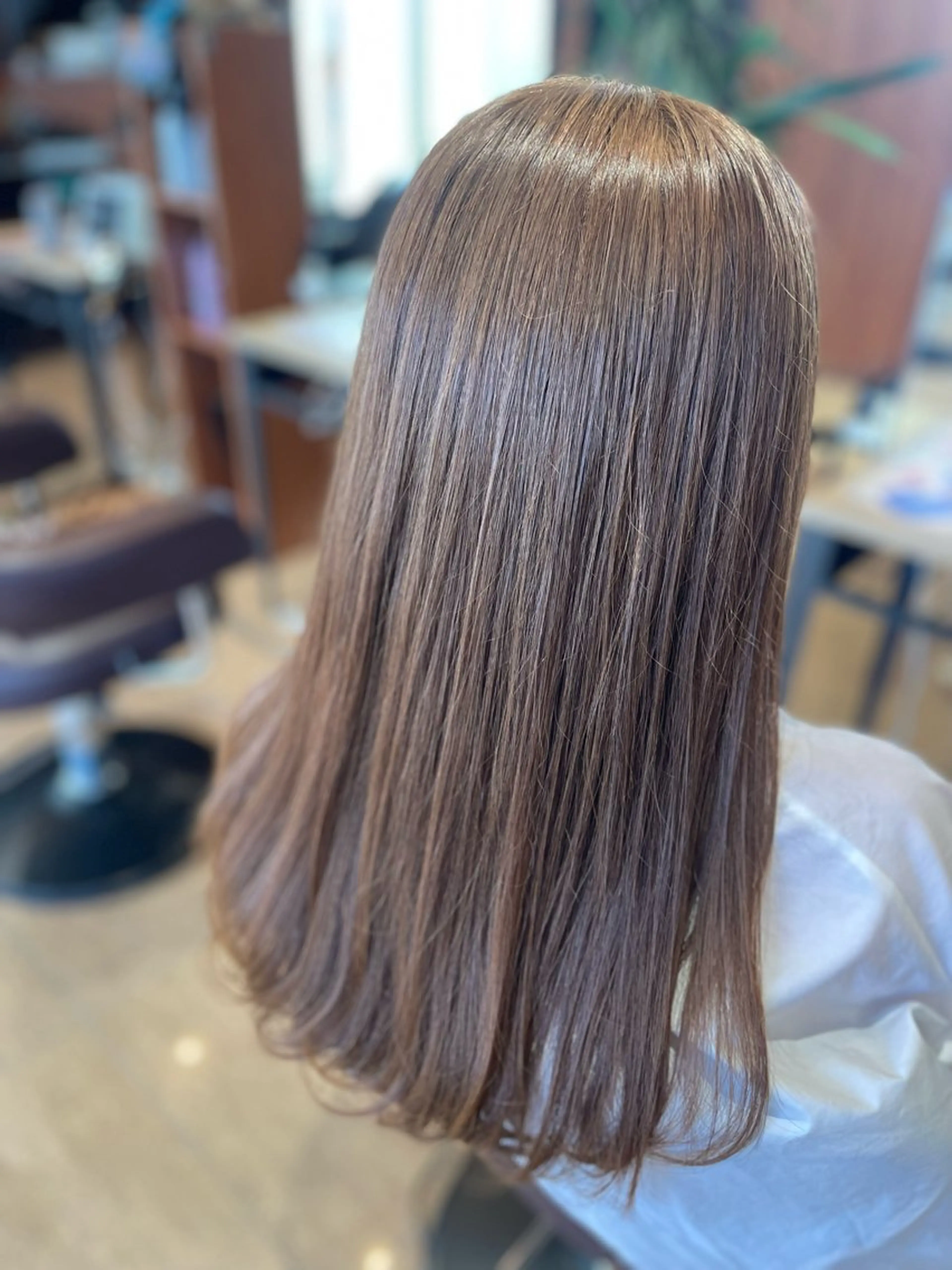 セミロング 仙石 愛のヘアスタイル