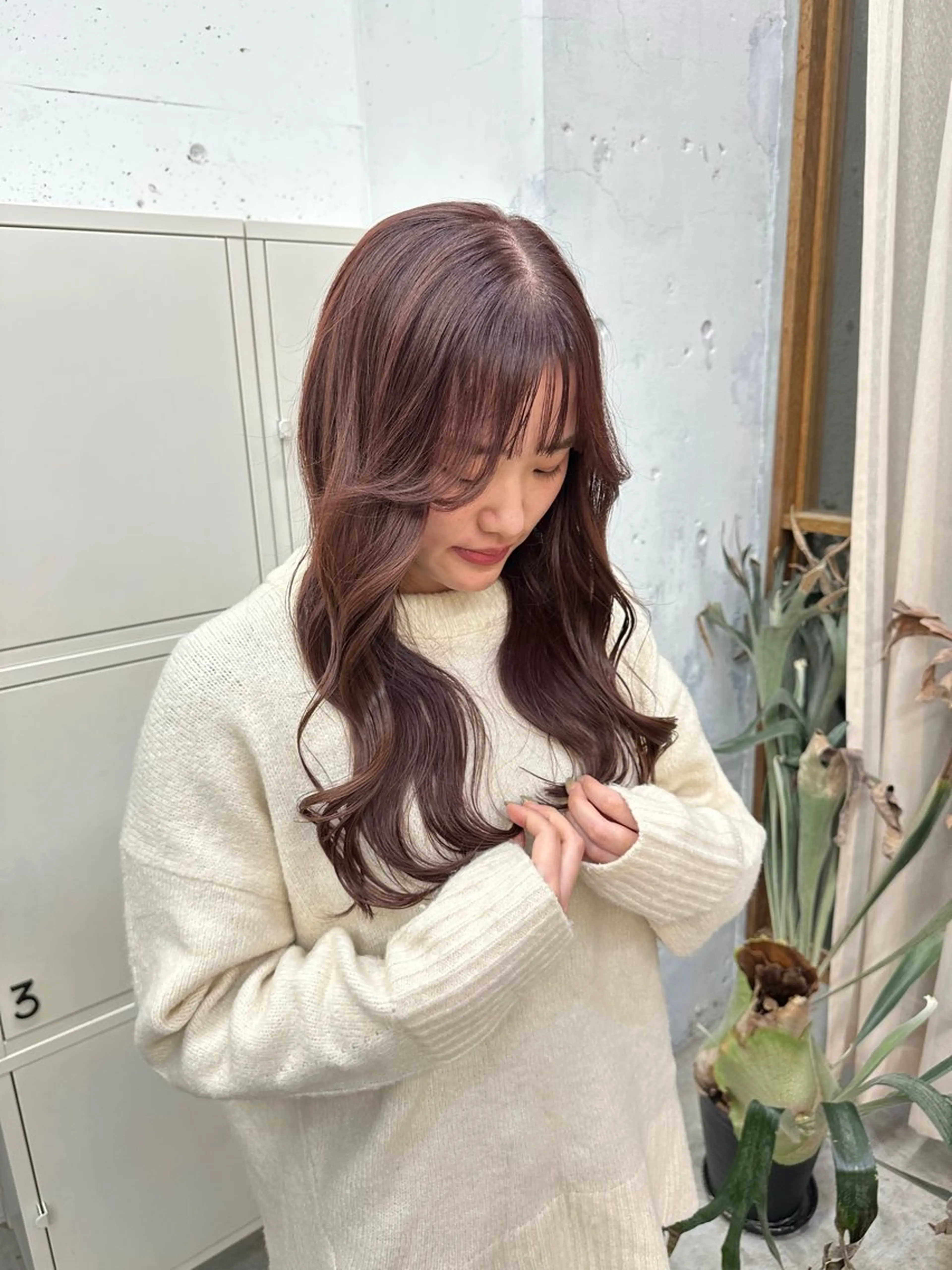 ロング カット MUKU ひかるのヘアスタイル