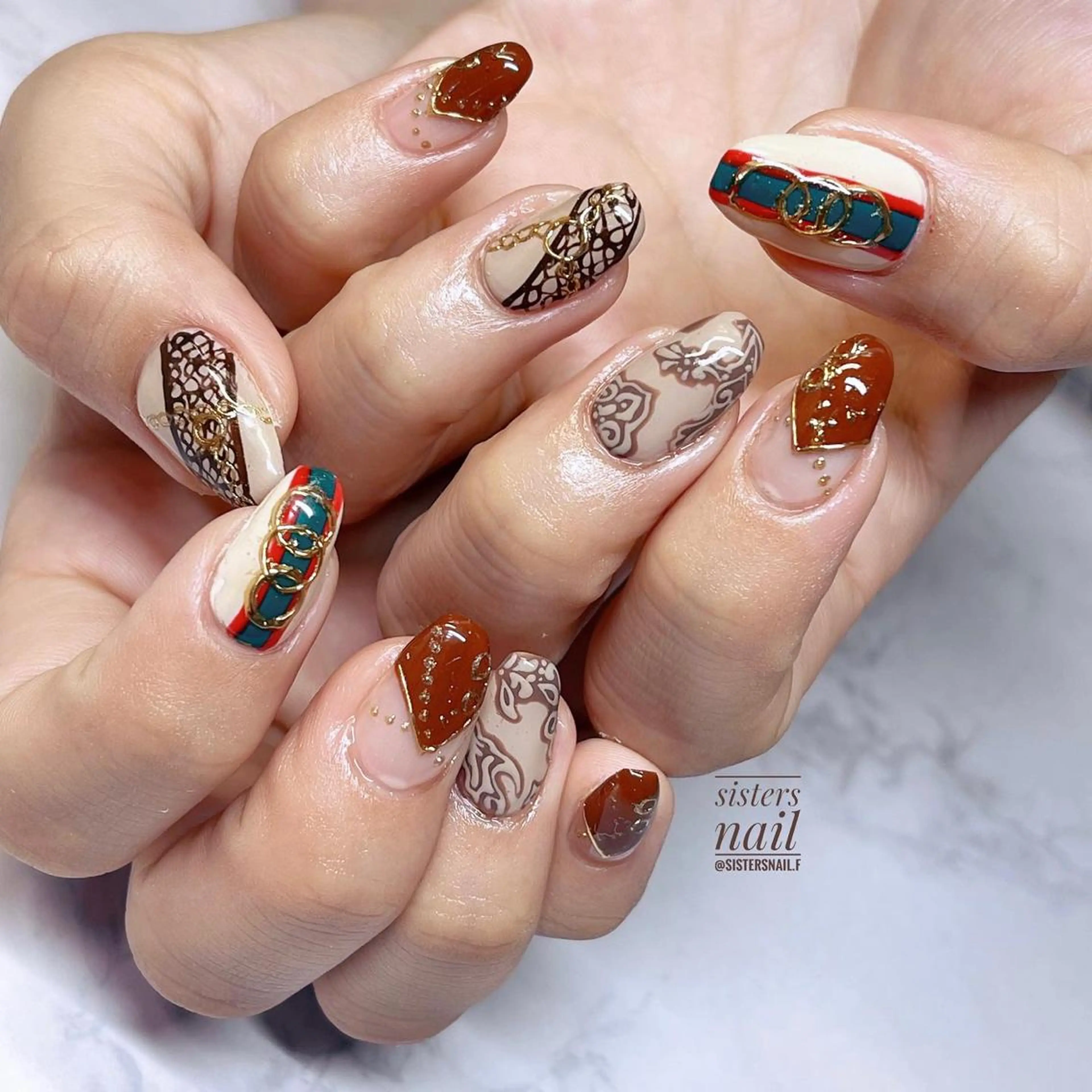 ネイル sisters nail.fのネイルデザイン