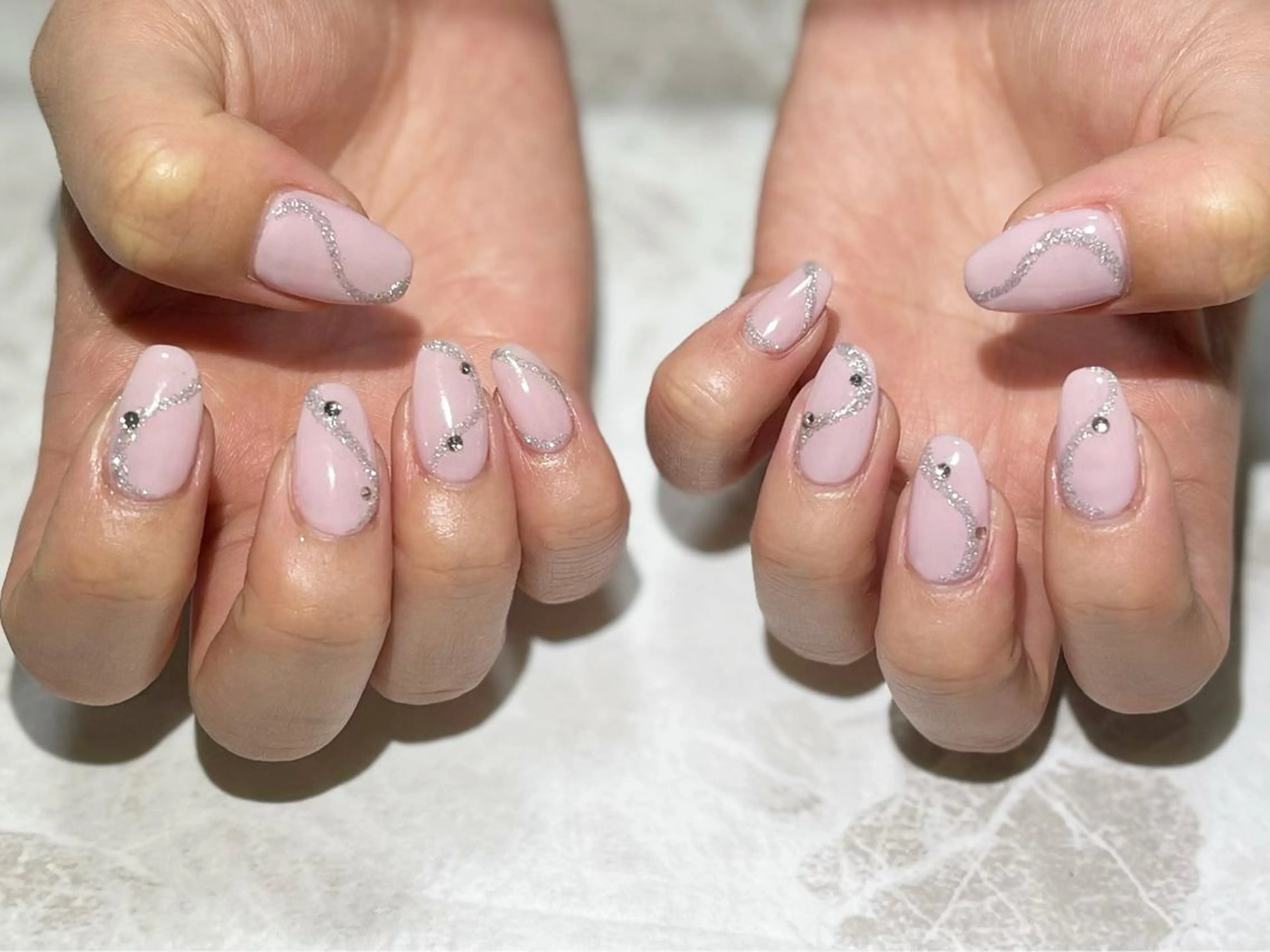 ネイル フットネイル ニュアンスネイル ピンク シンプルネイル 春ネイル nail fufla ♡yamane♡のネイルデザイン