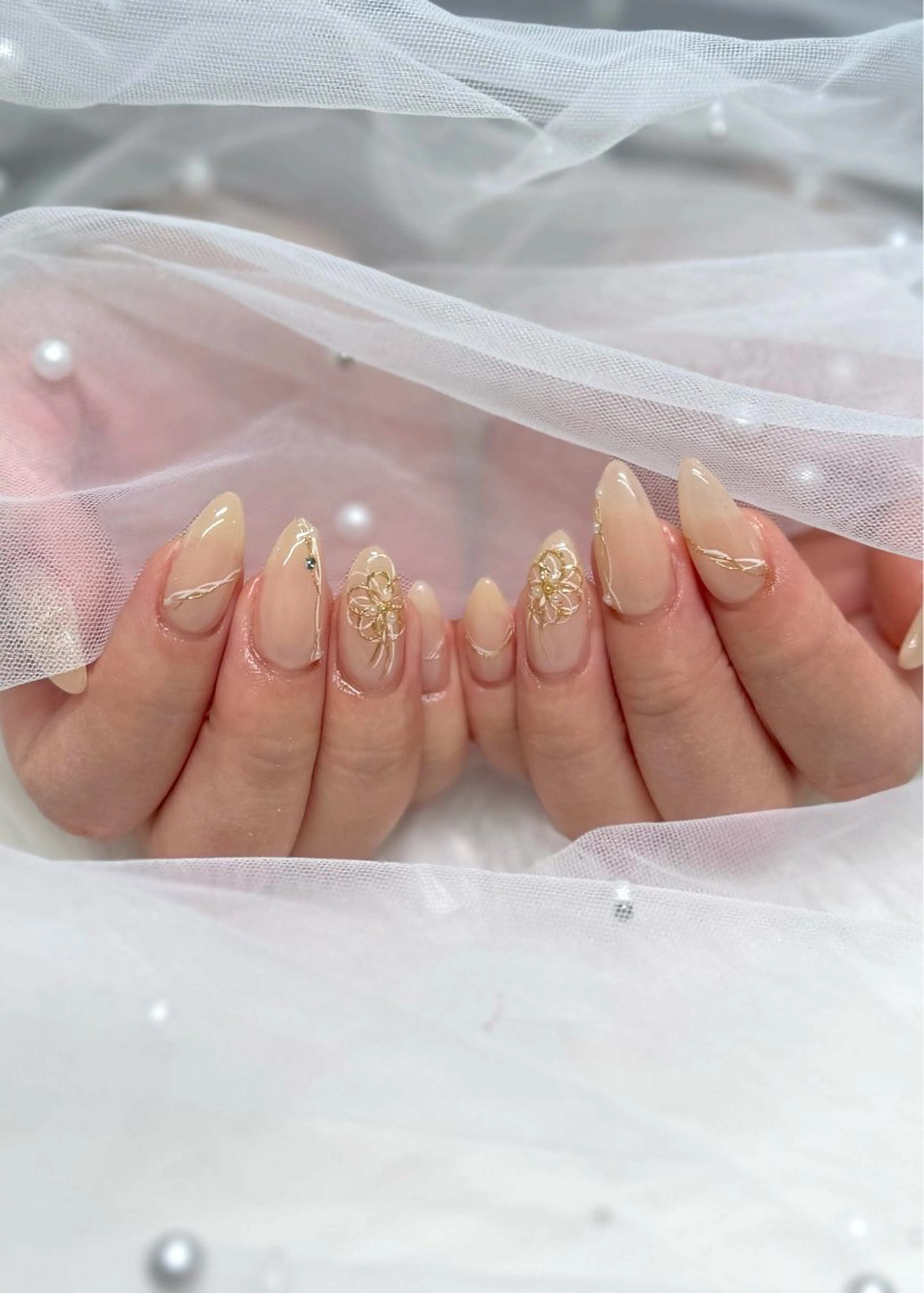 ネイル 持ち込み ハンドネイル 🫧Rio🫧ネイル /渋谷🫧ワンホンのネイルデザイン