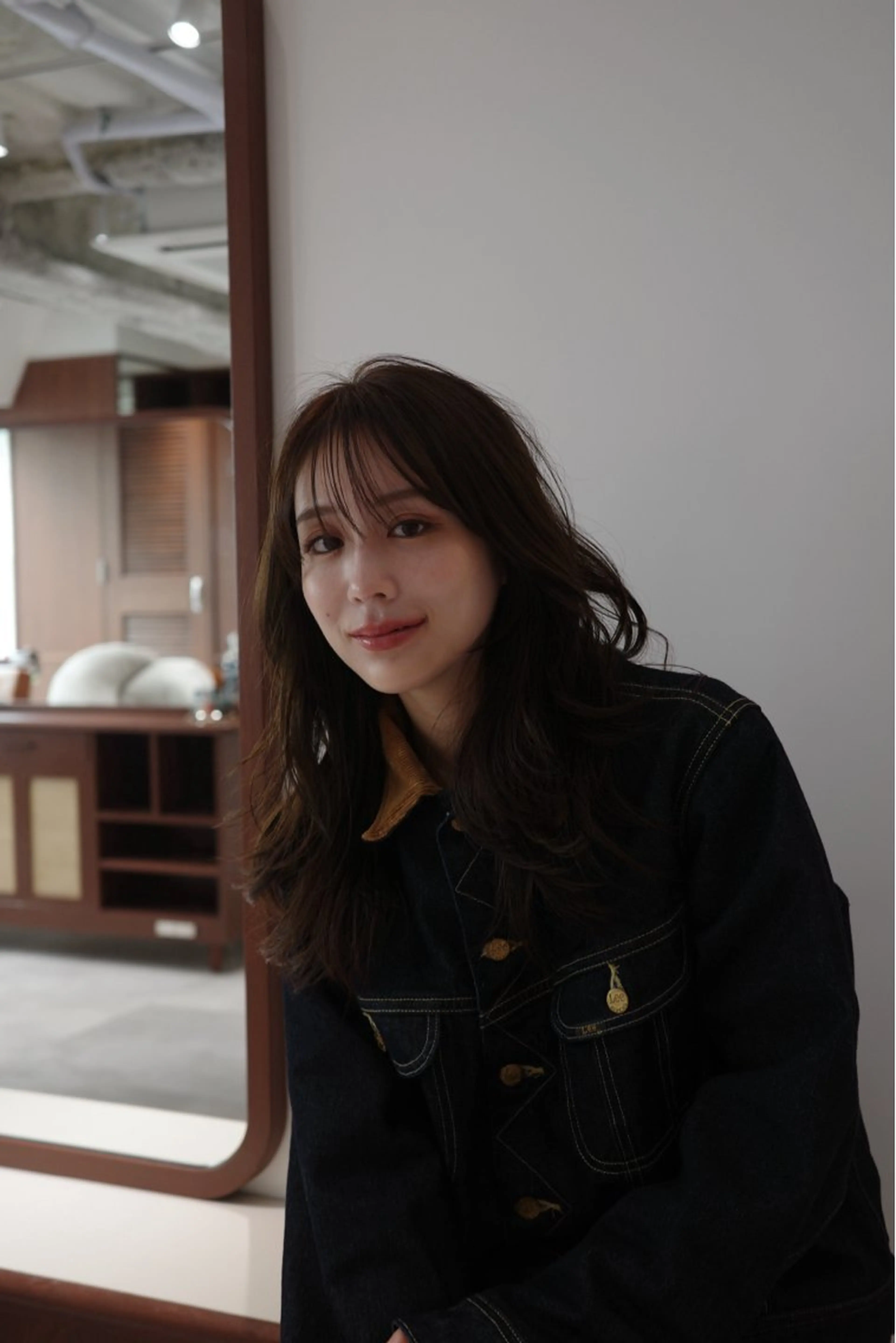 ロング カラー ショートボブ ブリーチ ダブルカラー イルミナカラー ブリーチなしカラー カット ヘアカラー トリートメント opus 店長大和 レイヤー/赤み消しのヘアスタイル