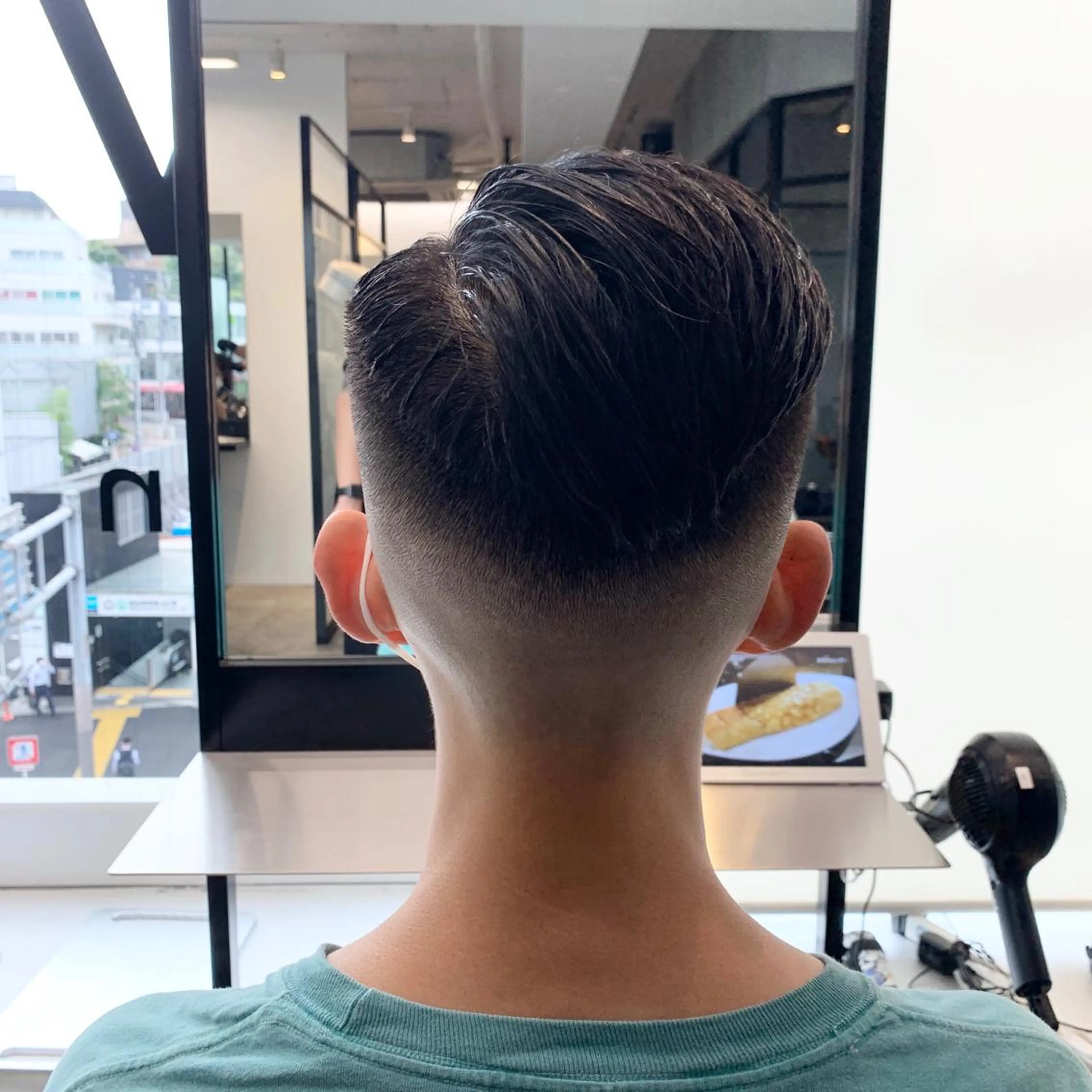 ショート メンズ トリートメント 及川シゲル 髪質改善講師のヘアスタイル