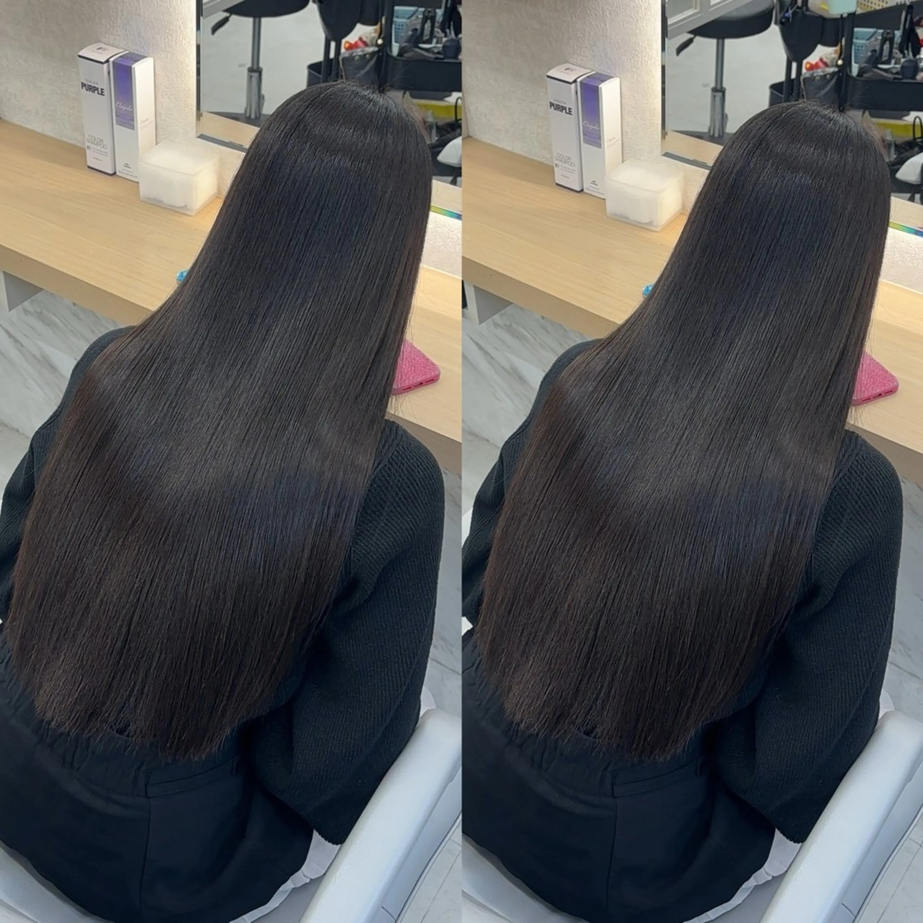 ロング カラー カット ヘアカラー 縮毛矯正 トリートメント 新宿/髪質改善支持率 Ｎｏ．1💍yasuのヘアスタイル