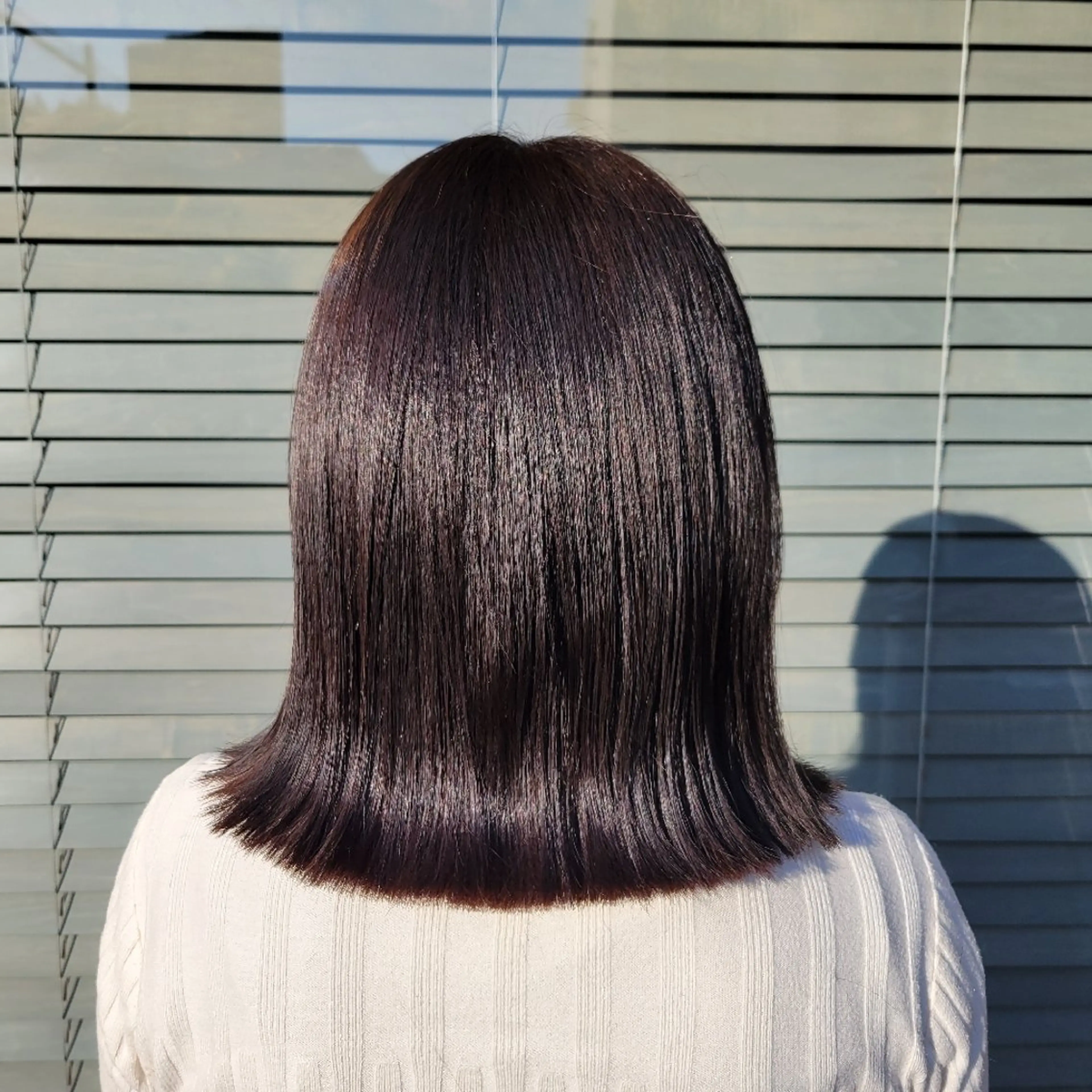 ミディアム カラー な ほのヘアスタイル
