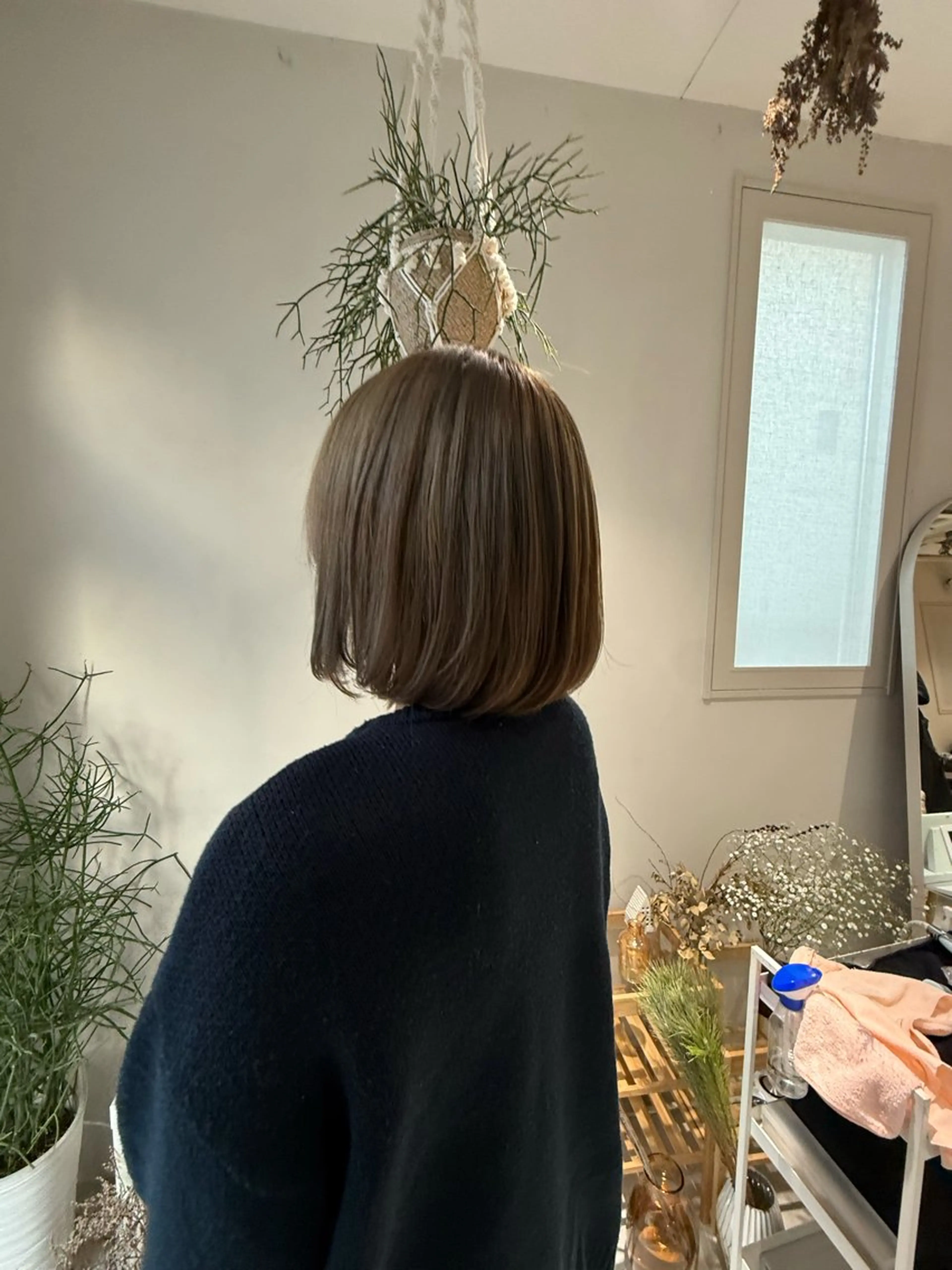 ミディアム カラー ヘアカラー 🌷花屋併設サロン 荘司まゆり🌷のヘアスタイル