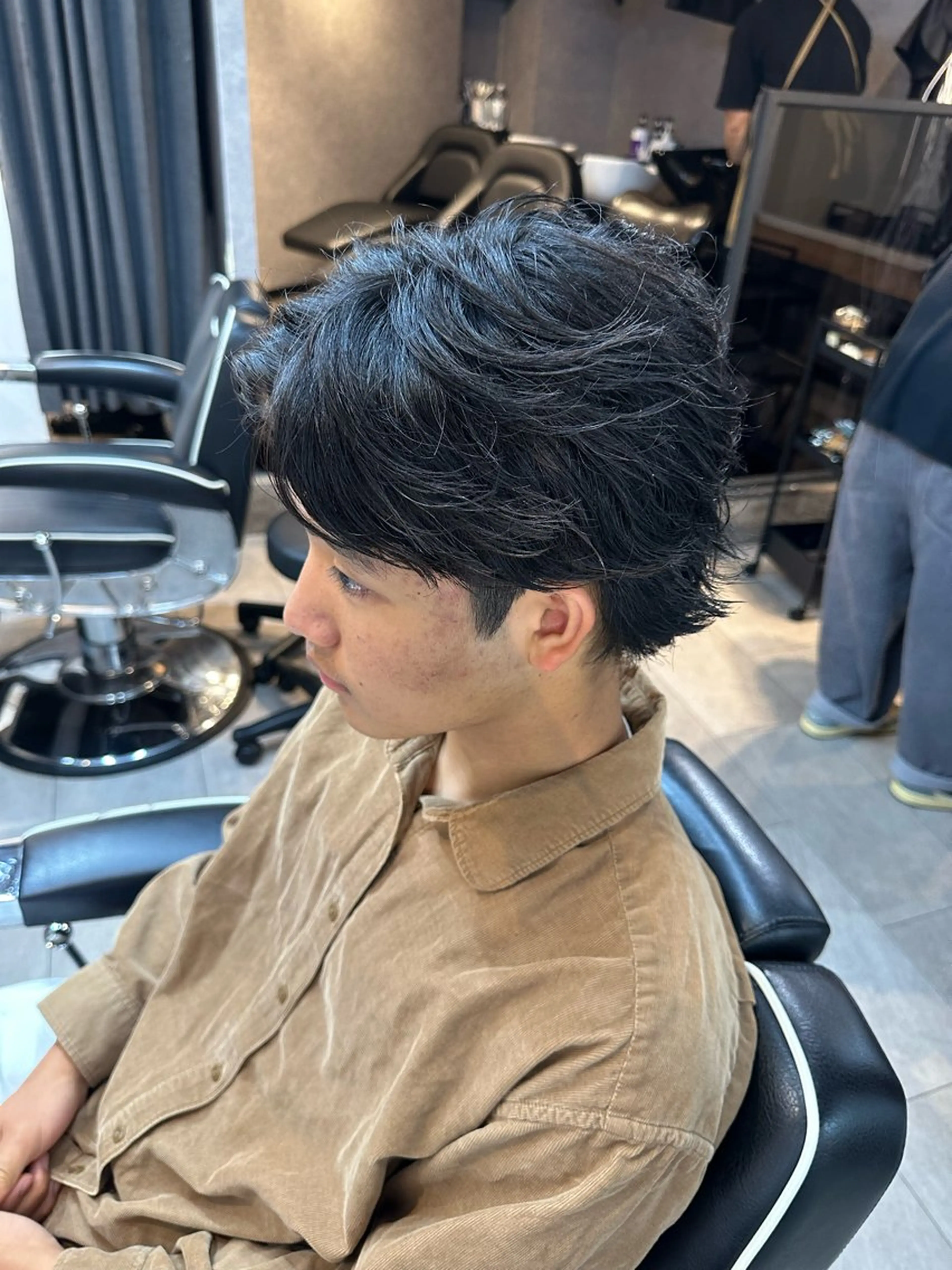 メンズ 🇺🇸大宮パーマ 波巻き/ツイスパのヘアスタイル