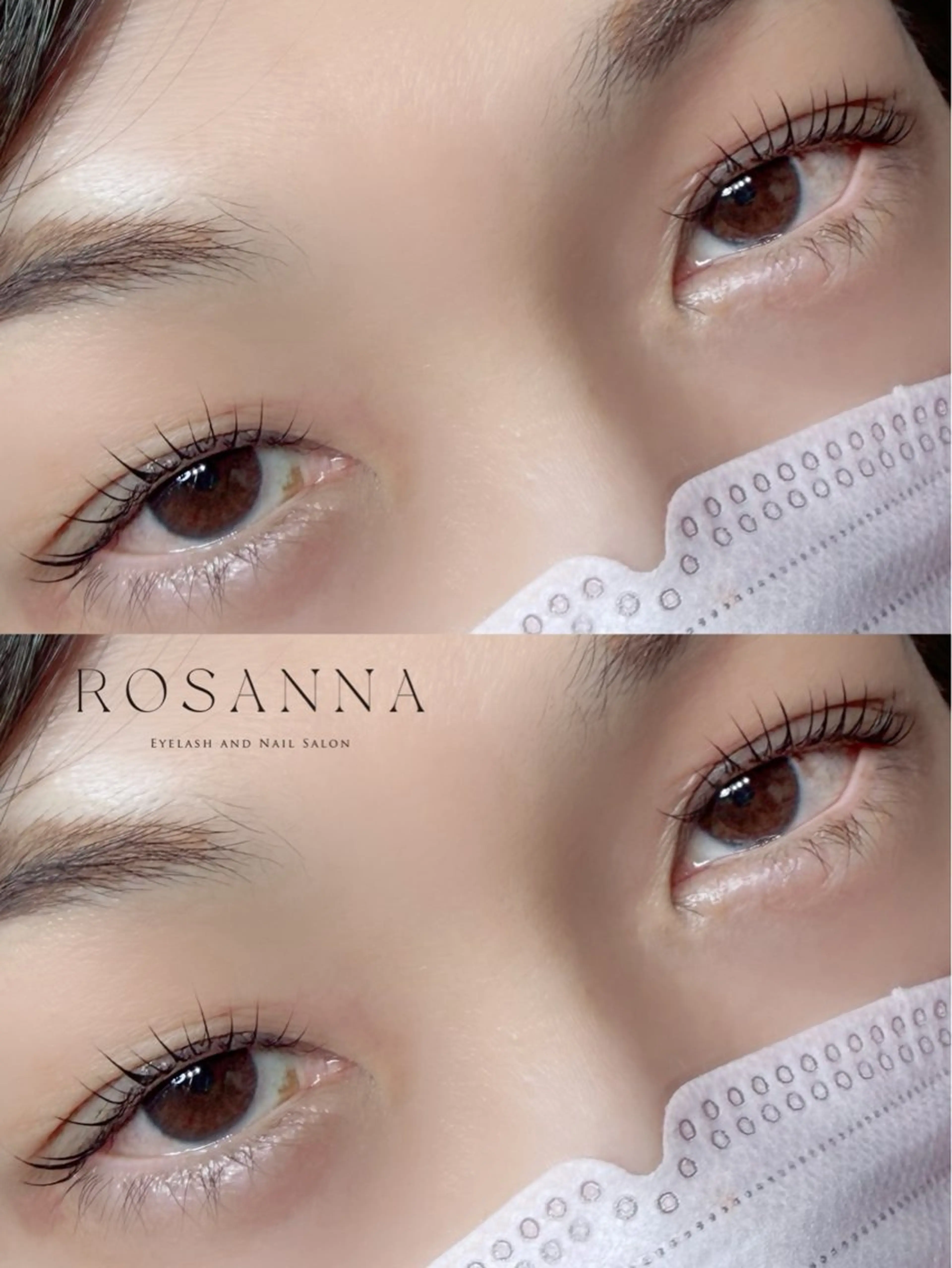 マツエク・マツパ ROSANNA川越 イサカのマツエク・マツパデザイン