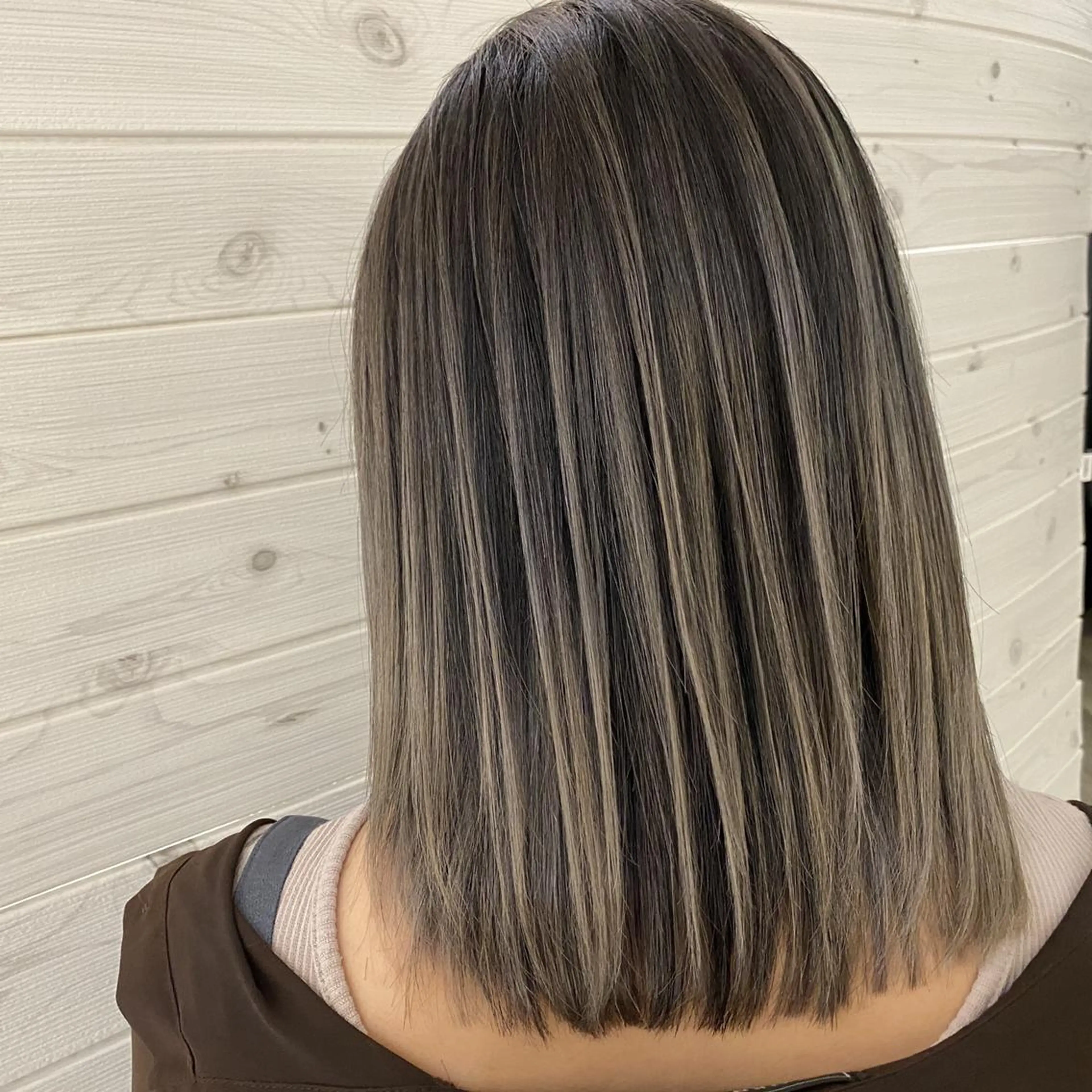 バレイヤージュの写真