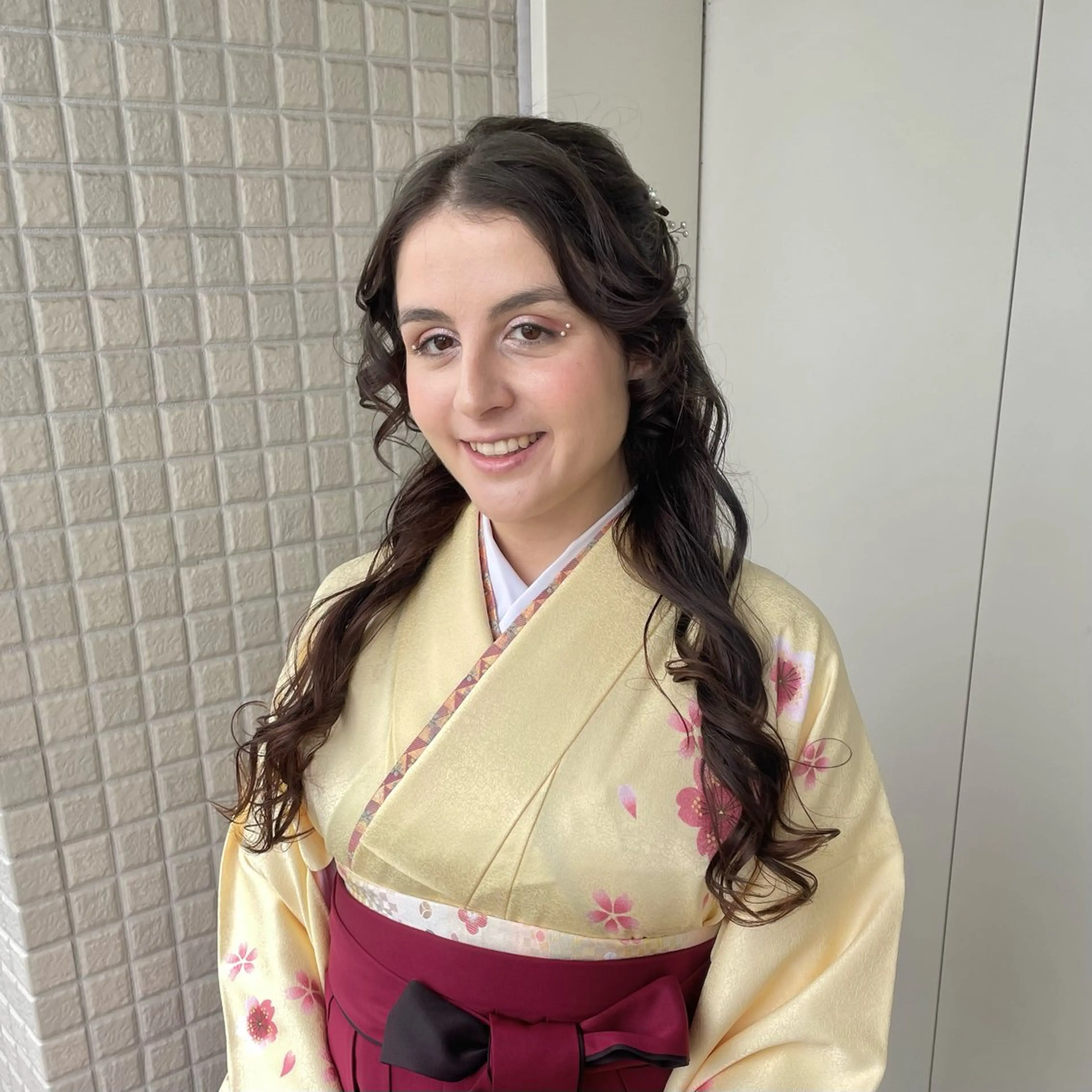 ヘアアレンジ ハーフアップ 艶カラー🪡髪質改善 アレンジ🎀airiのヘアスタイル