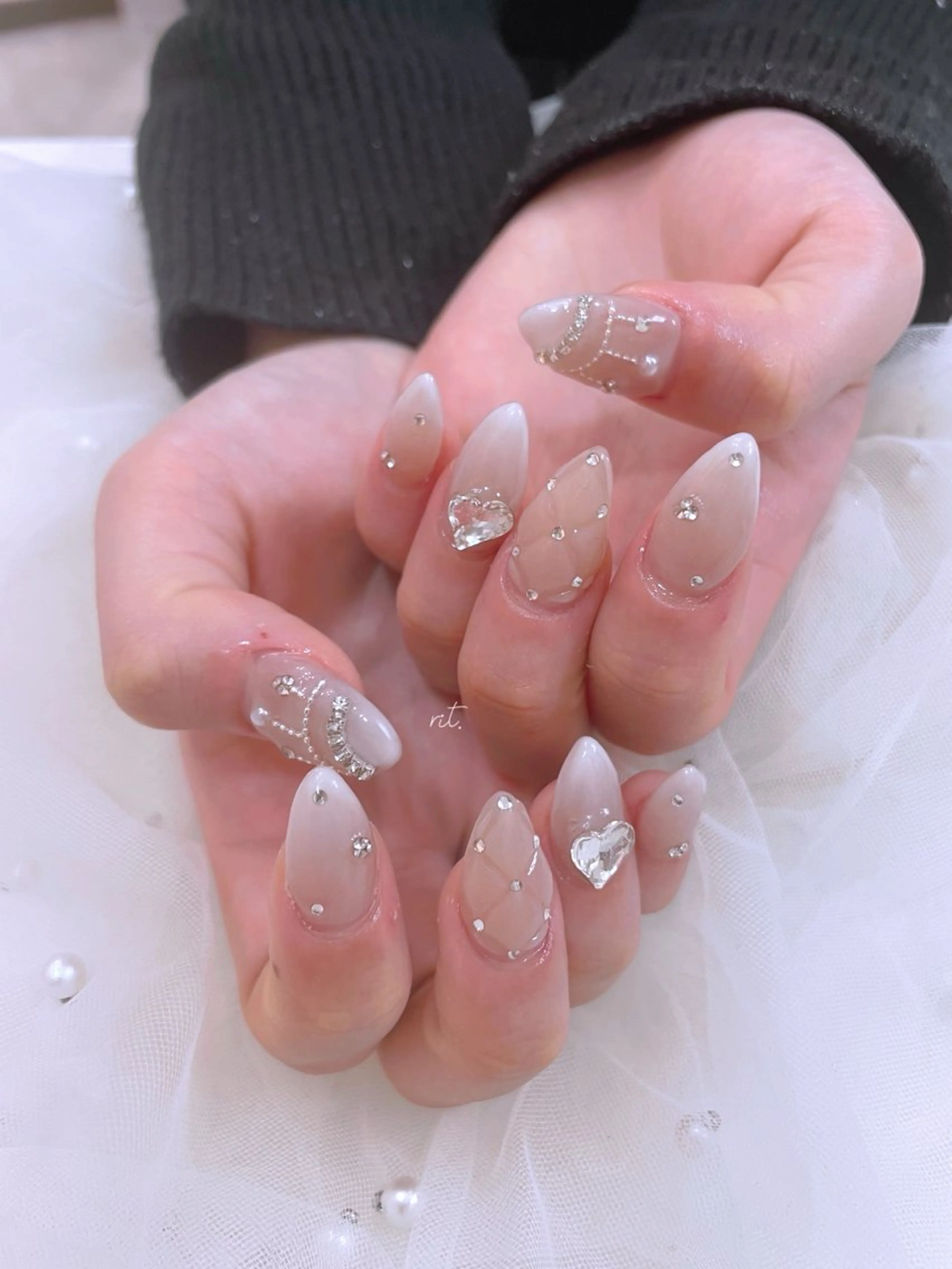 ネイル 韓国ネイル ワンホンネイル ハンドネイル rit. _リットのネイルデザイン