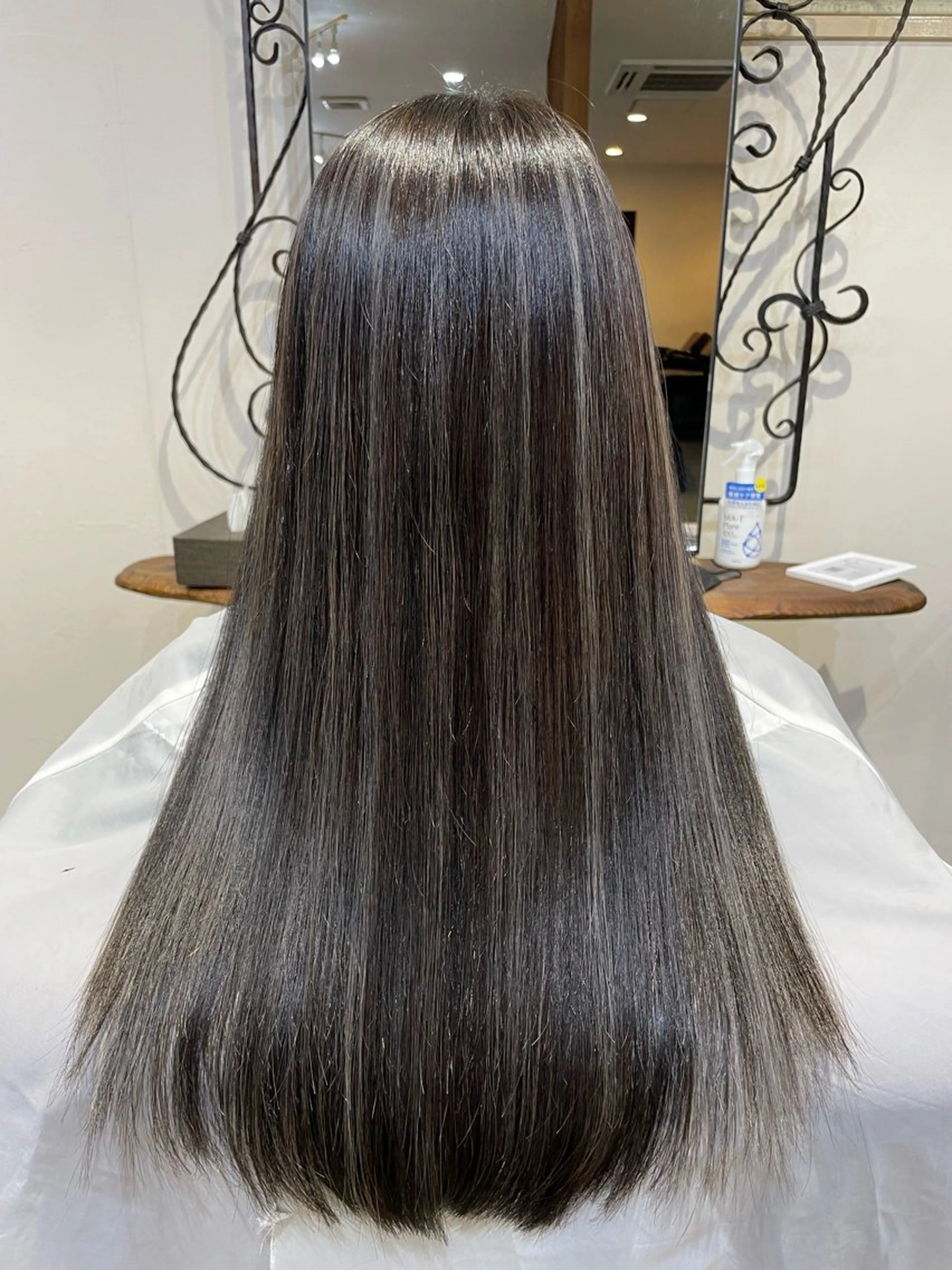 ロング ヘアカラー 下林 雅明のヘアスタイル