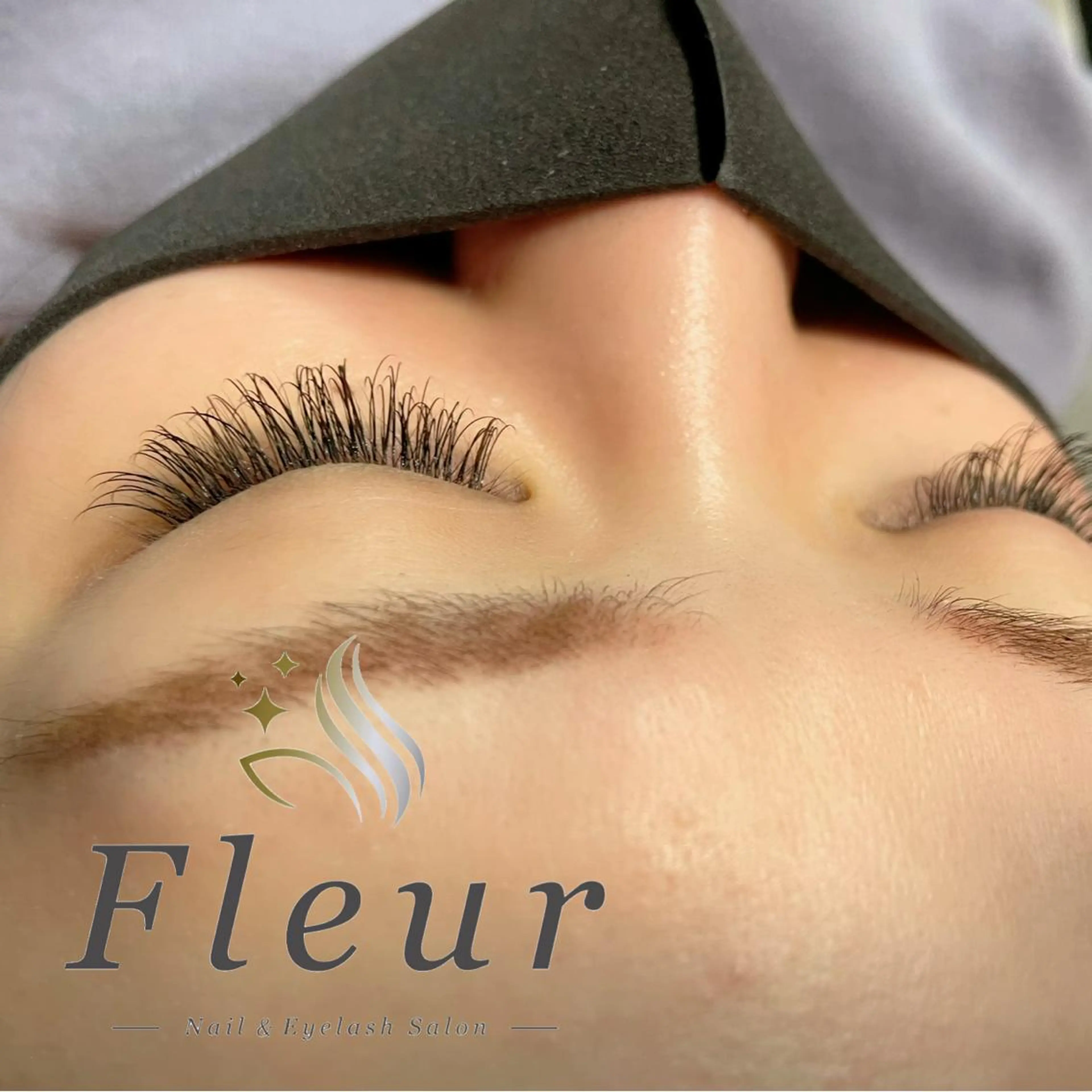 マツエク・マツパ フラットラッシュ Fleur☆ Jr.のネイルデザイン