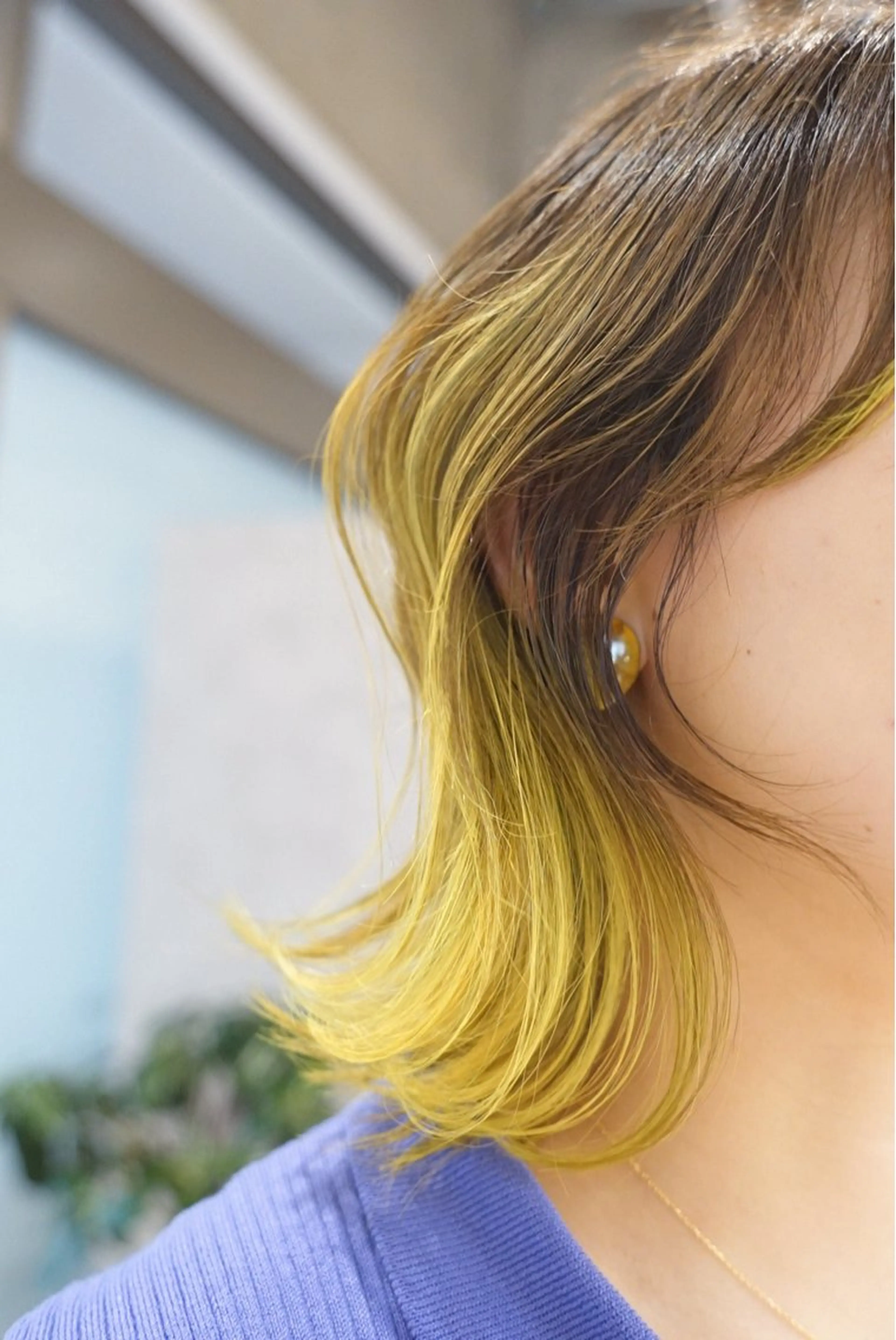 ミディアム カラー 月100人以上 髪質改善施術｜谷口のヘアスタイル