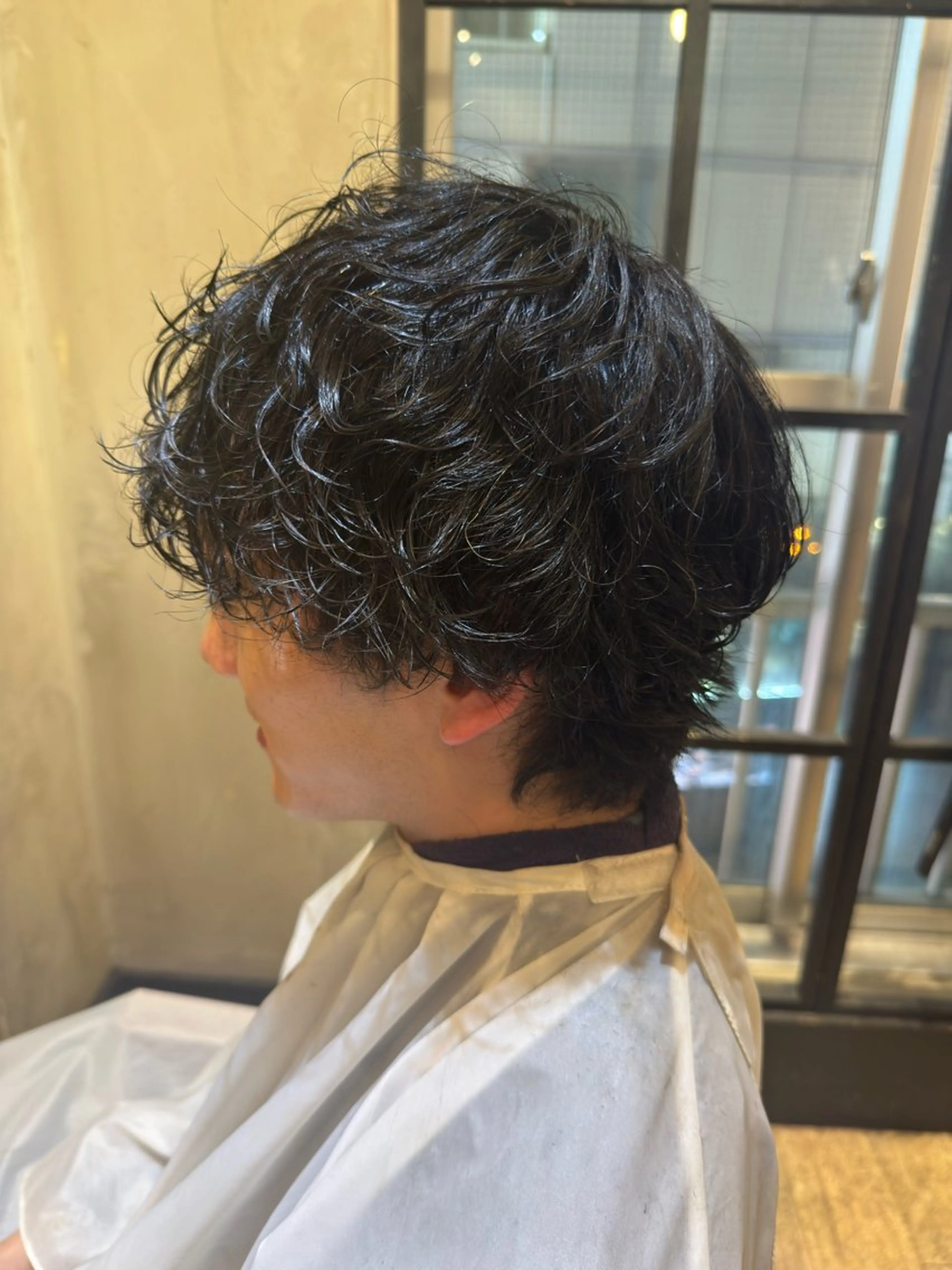 パーマ メンズ カット パーマ 立川/レイヤー/ 複雑履歴/ 西川翔真のヘアスタイル