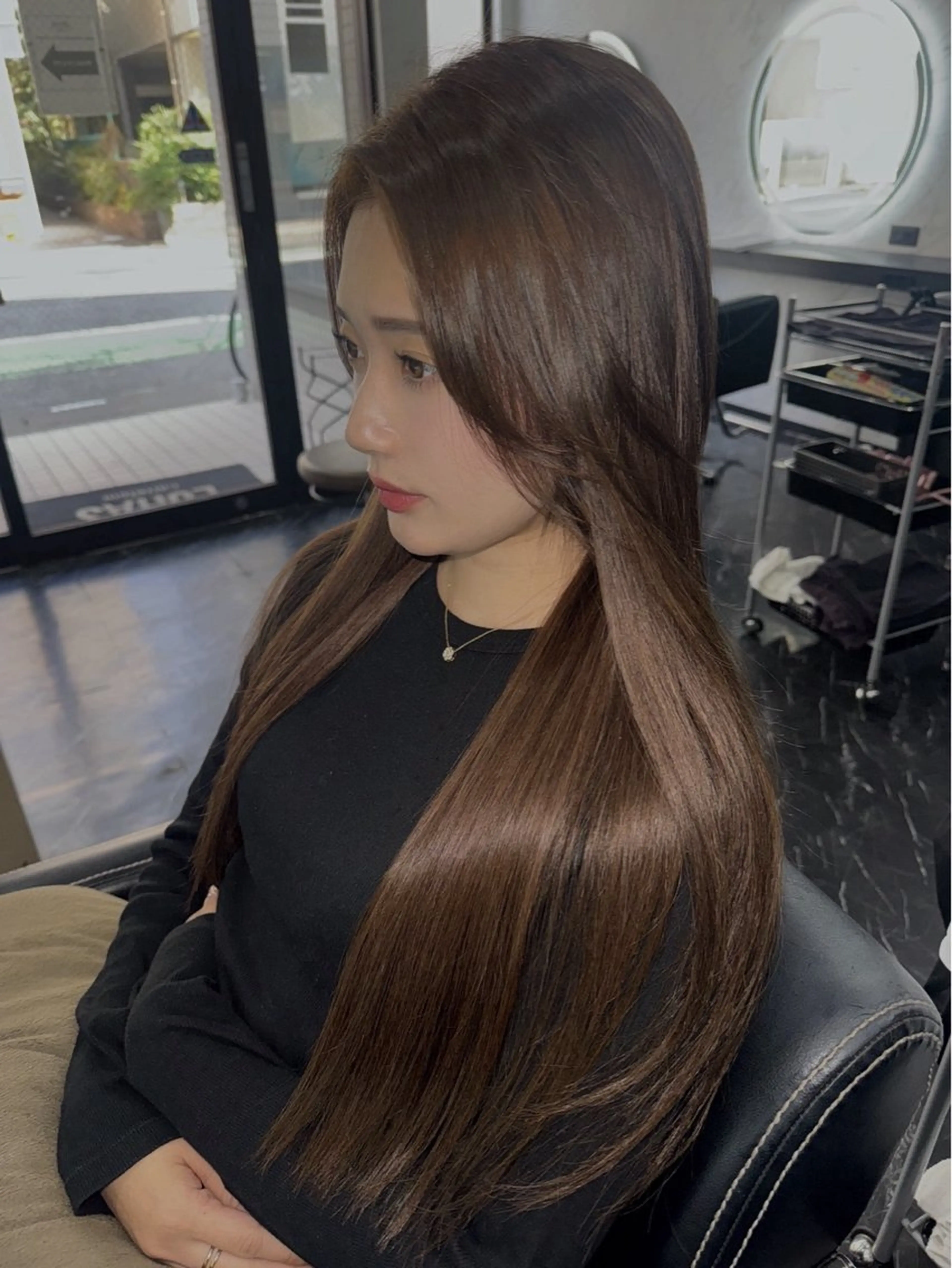 ロング カラー ヘアカラー LOHAS 優来（ユラ）のヘアスタイル