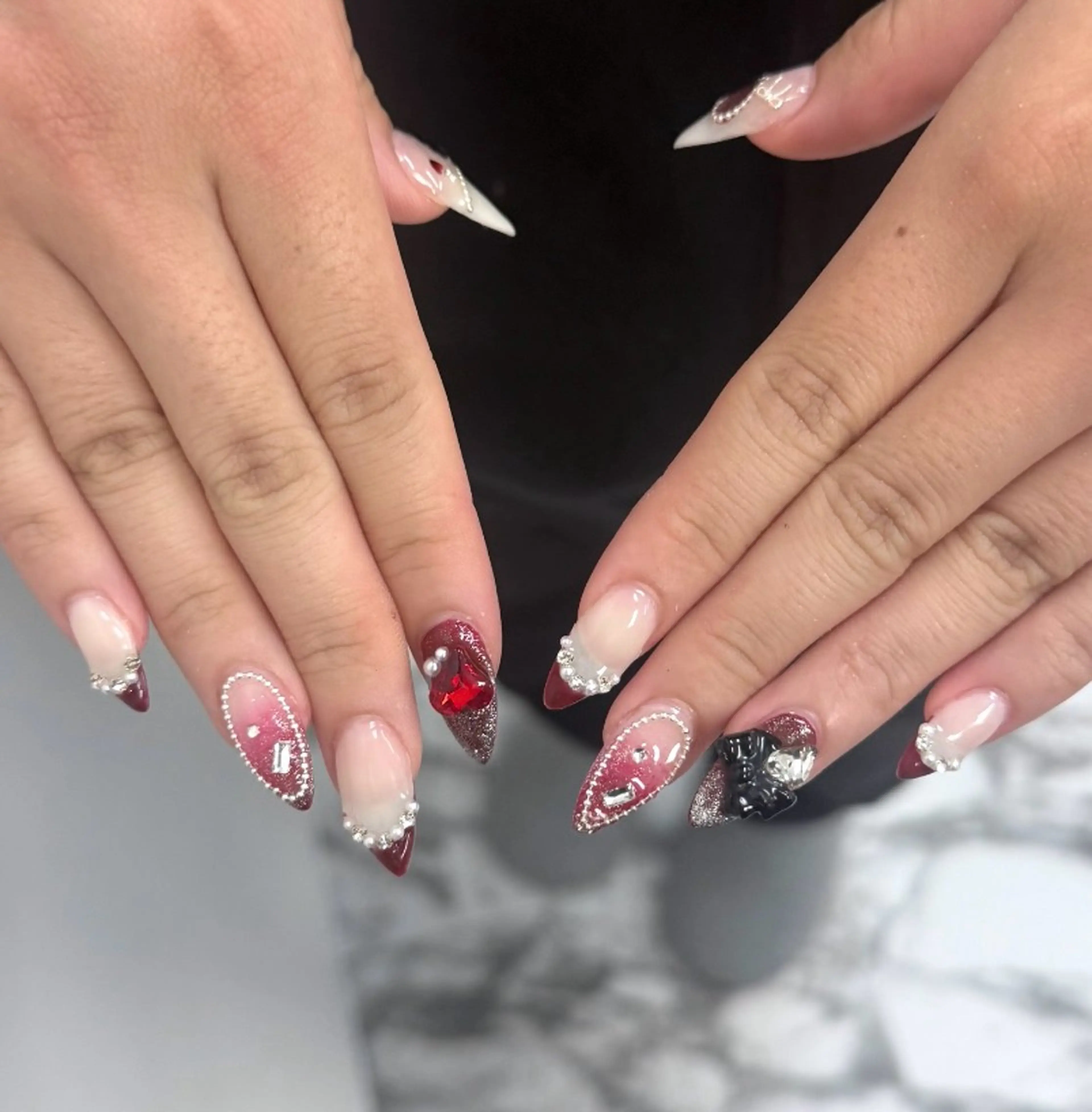 ネイル ハンドネイル emanail枚方店 yumaのネイルデザイン