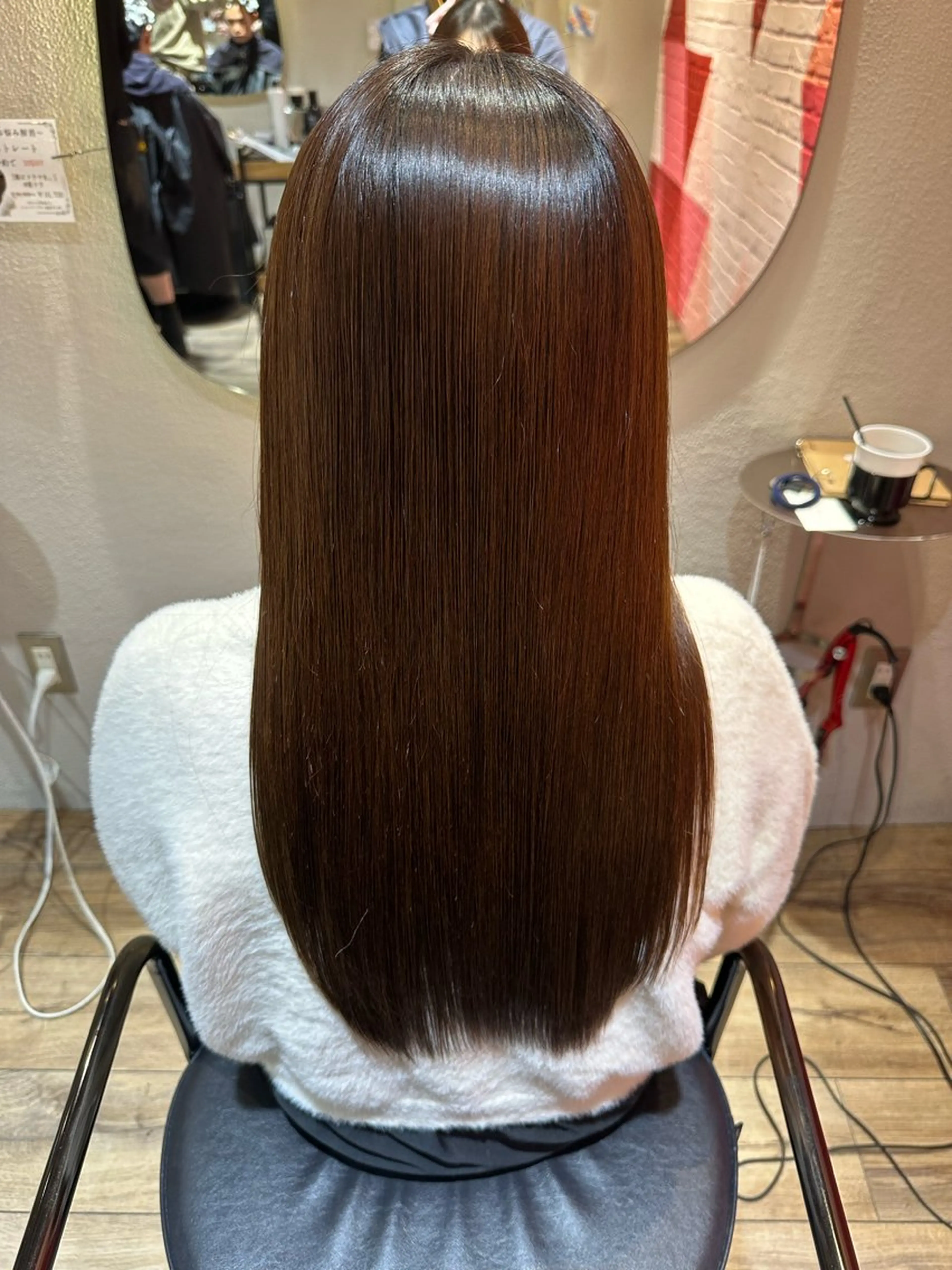 ロング 縮毛矯正 トリートメント カット/艶カラー/ 髪質改善　takaのヘアスタイル