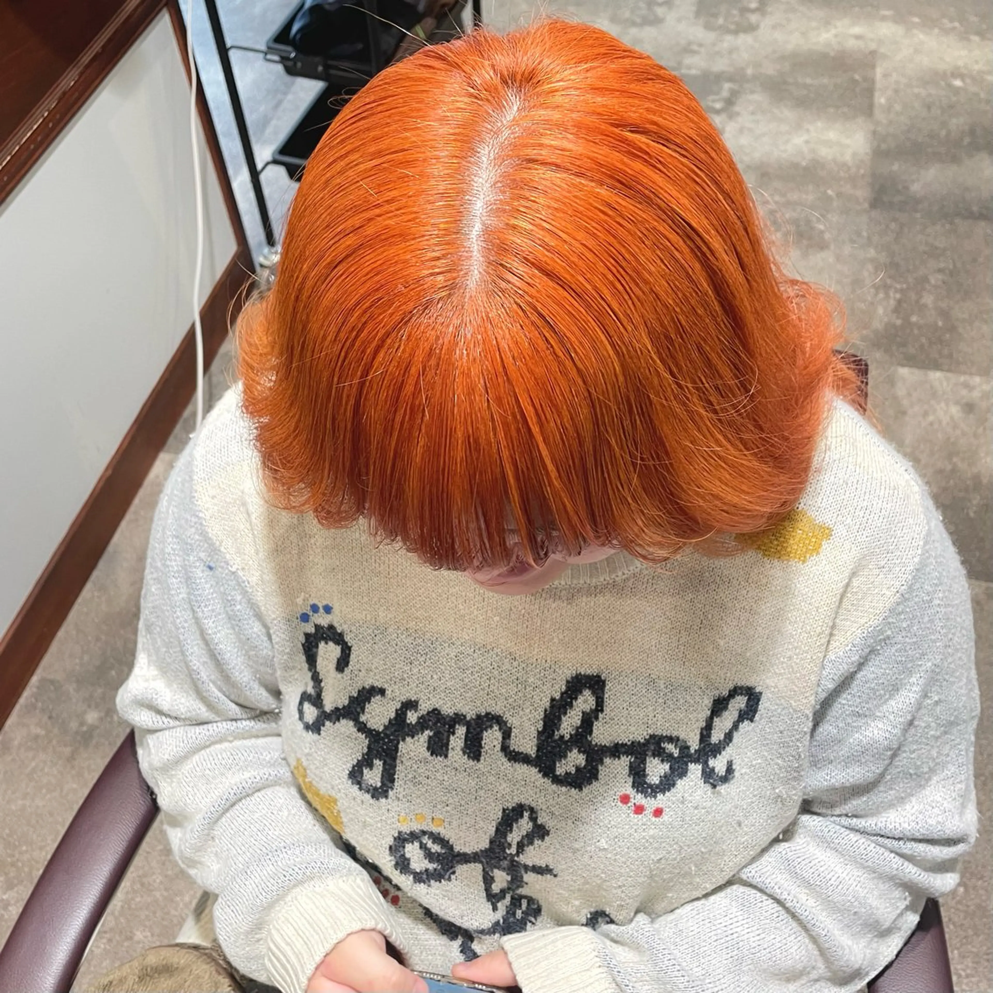 カラー ベージュ/透明感/ 桃子🎀のヘアスタイル