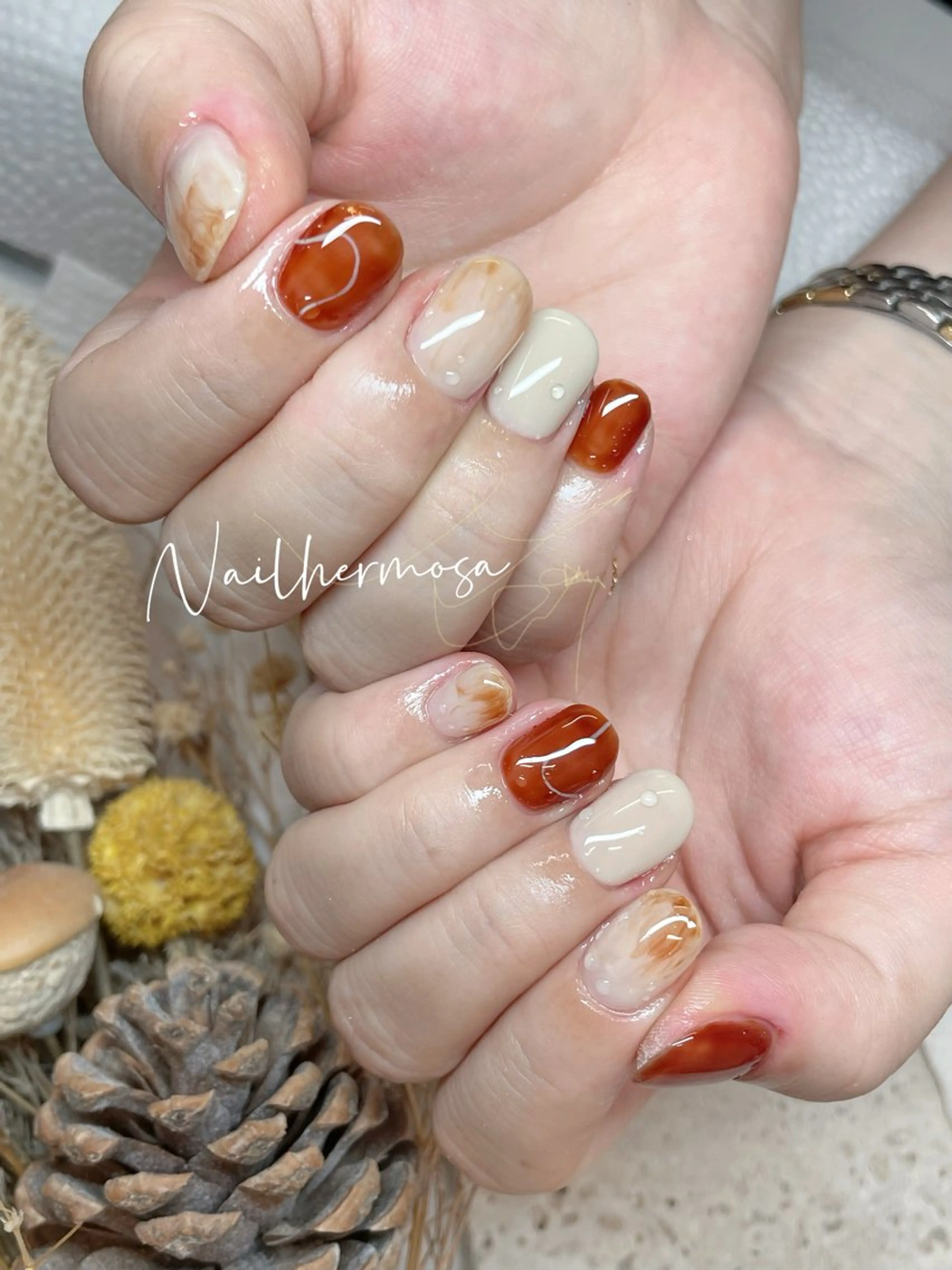 ネイル 長さ出し フラッシュネイル フットネイル ジェルネイル マグネットネイル ハンドネイル ネイル エルモサのネイルデザイン