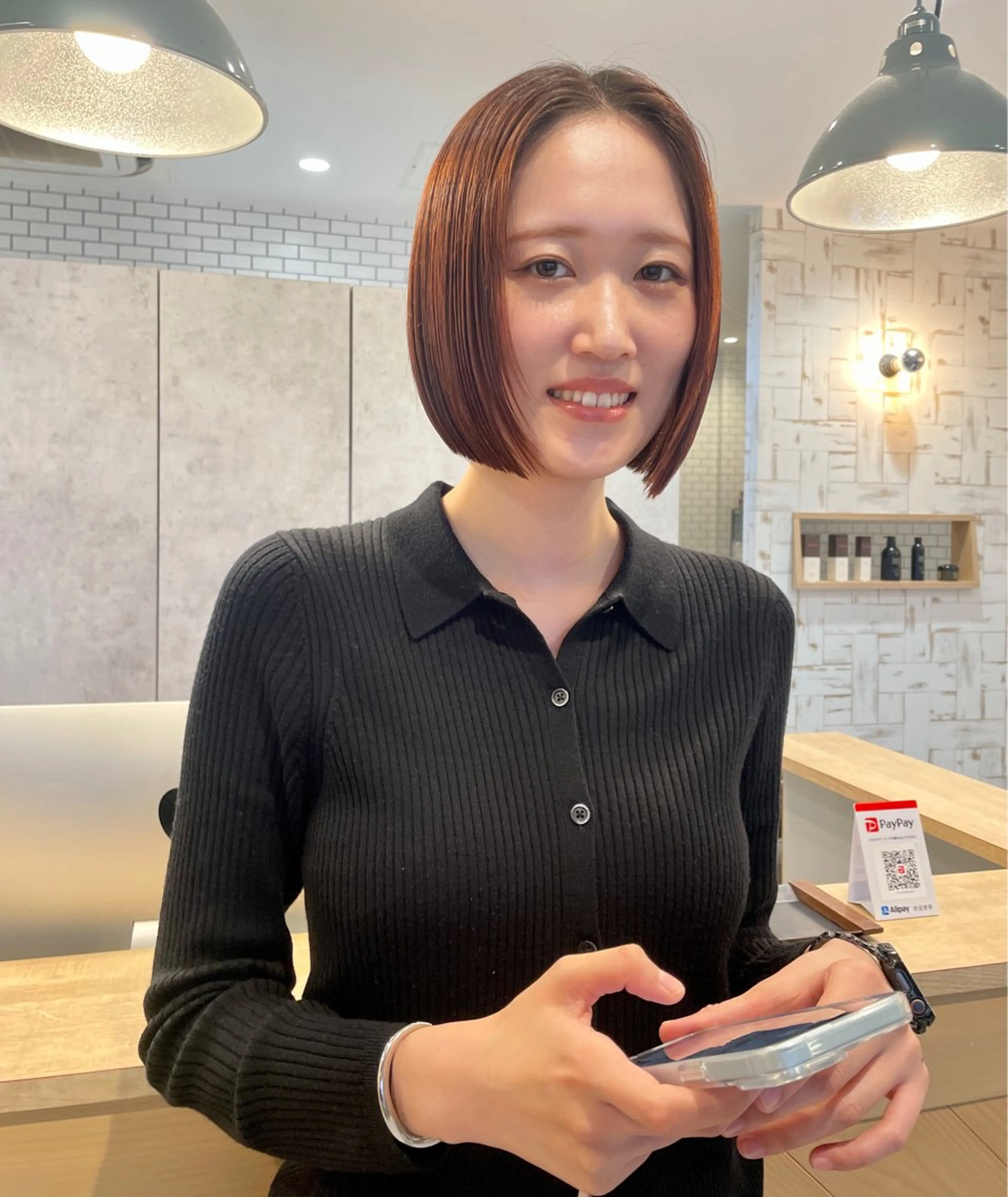 ショート 🌵ボブ/切りっぱな し/ショート藤長芽生のヘアスタイル