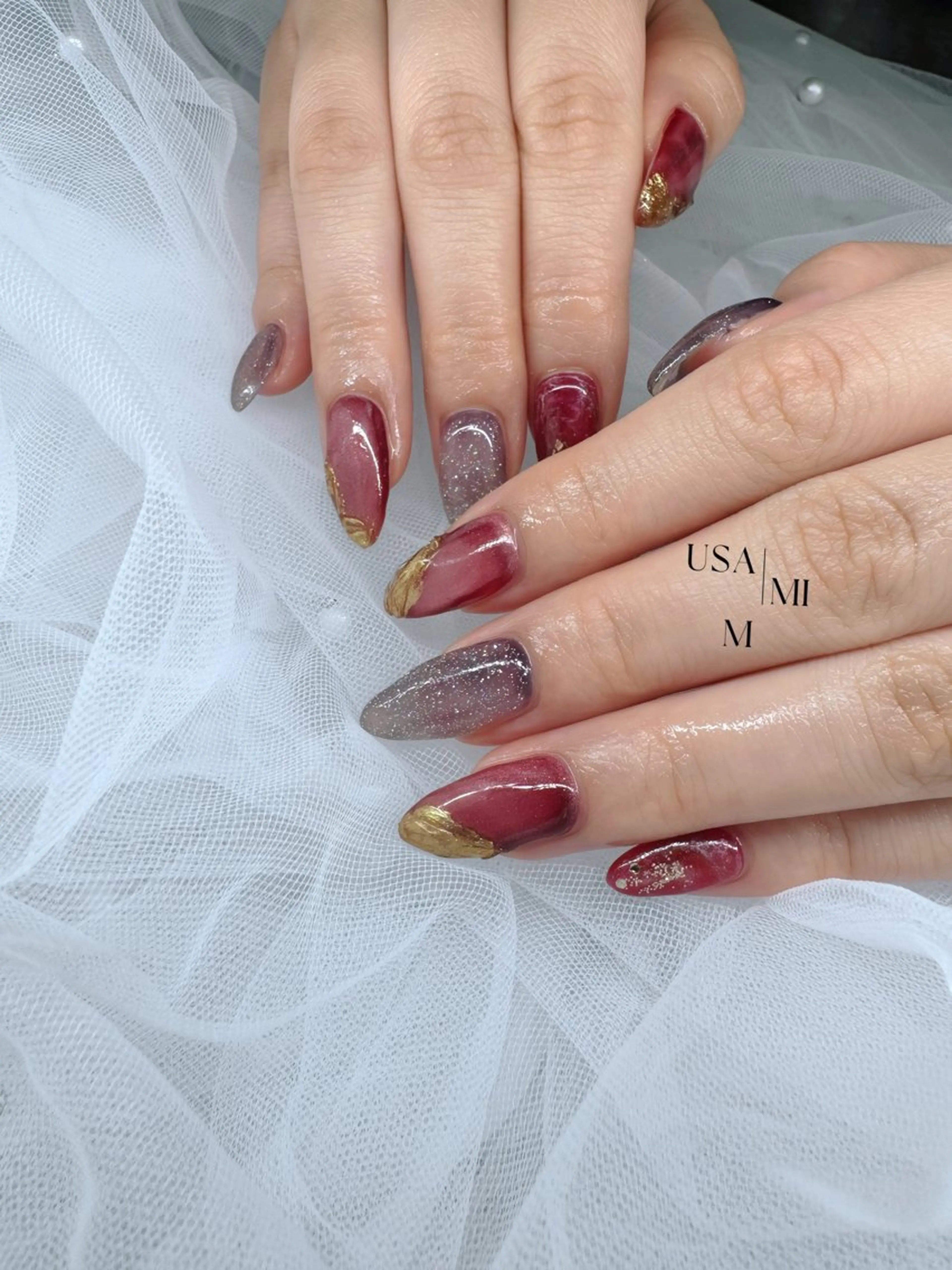 ネイル ハンドネイル USAMiMi 🐰💕のネイルデザイン