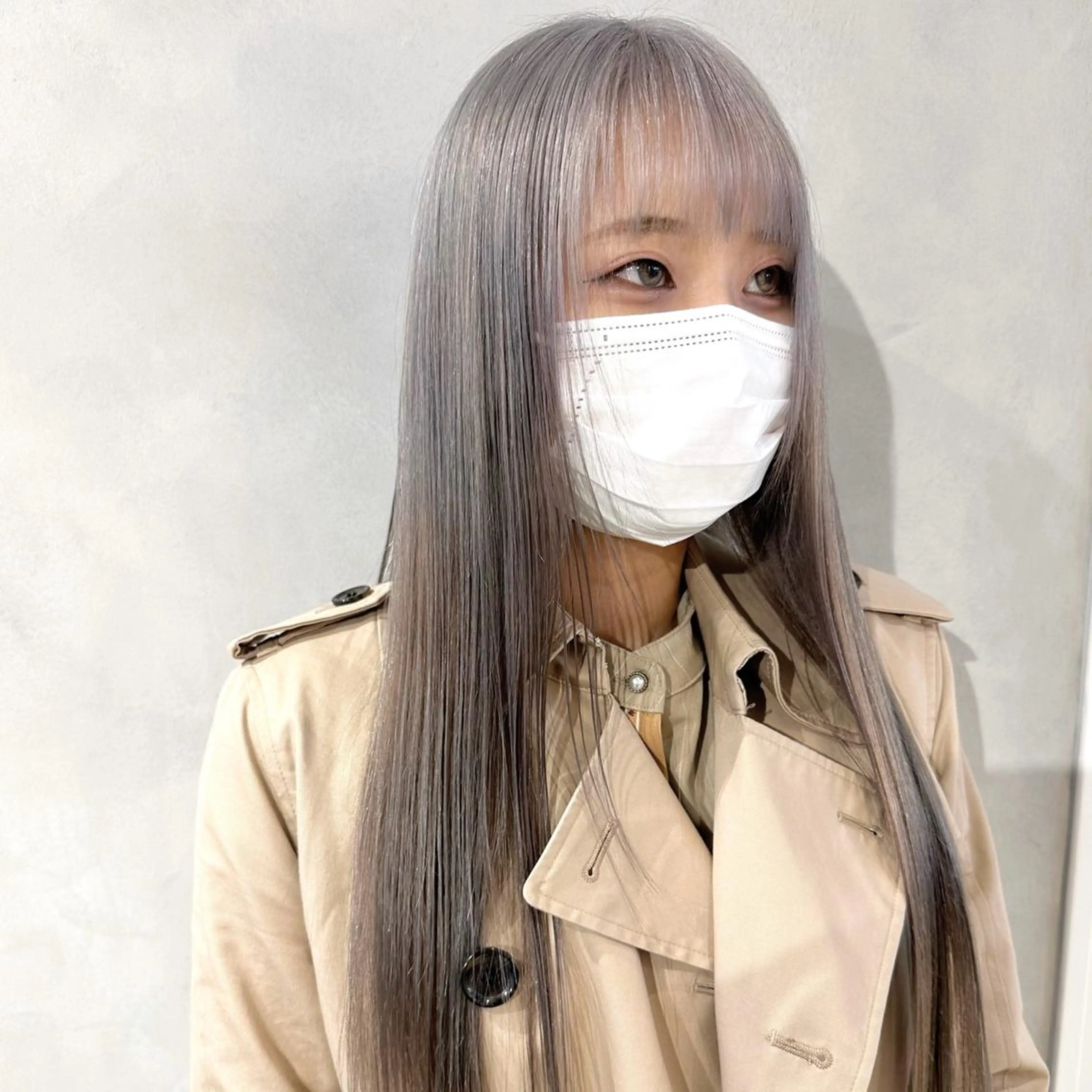 ロング カラー ヘアカラー トリートメント デザインカラー/パー マ🦖外岡咲希🦖のヘアスタイル