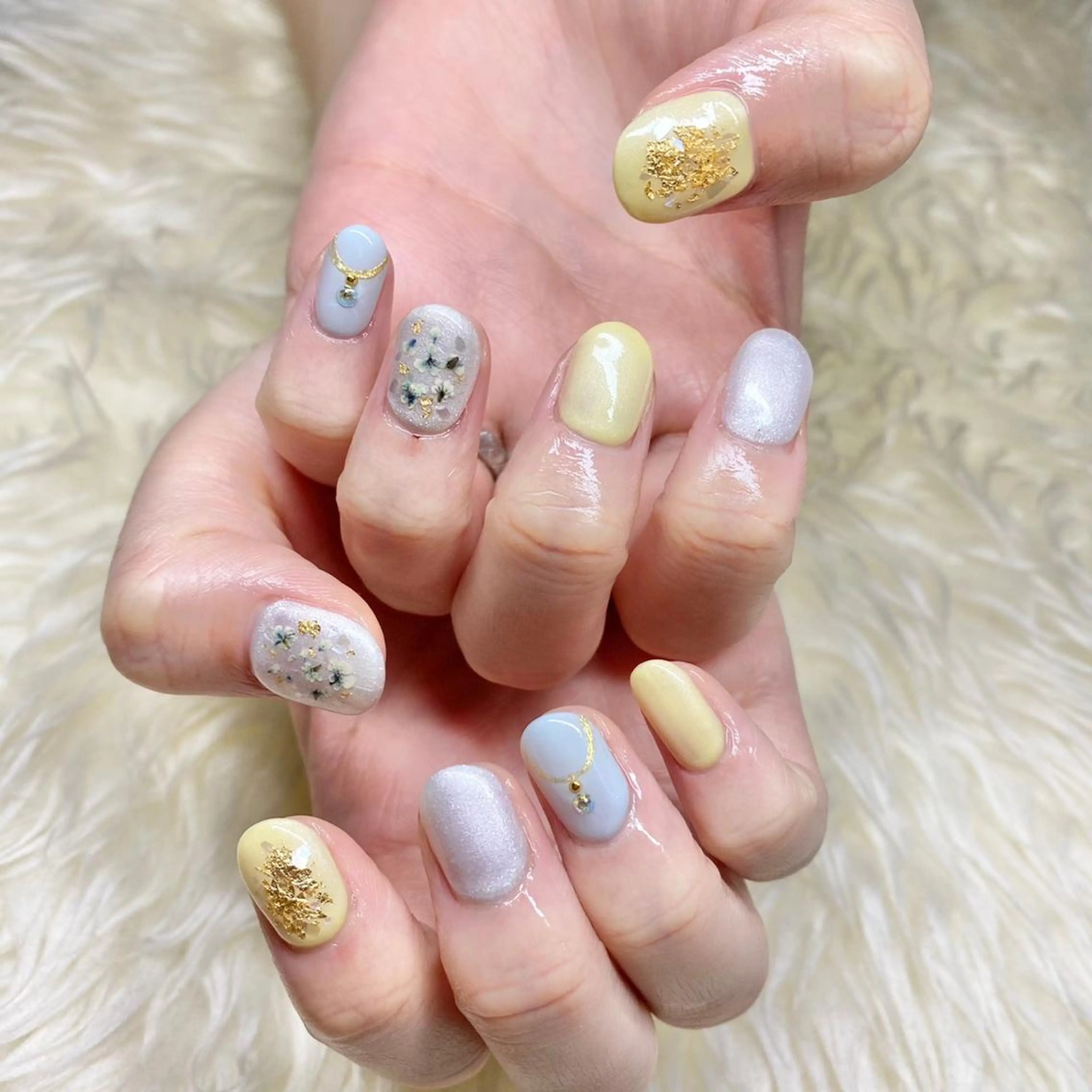 ネイル ブライダルネイル ハンドネイル Nail&eye Belire 新宿のネイルデザイン