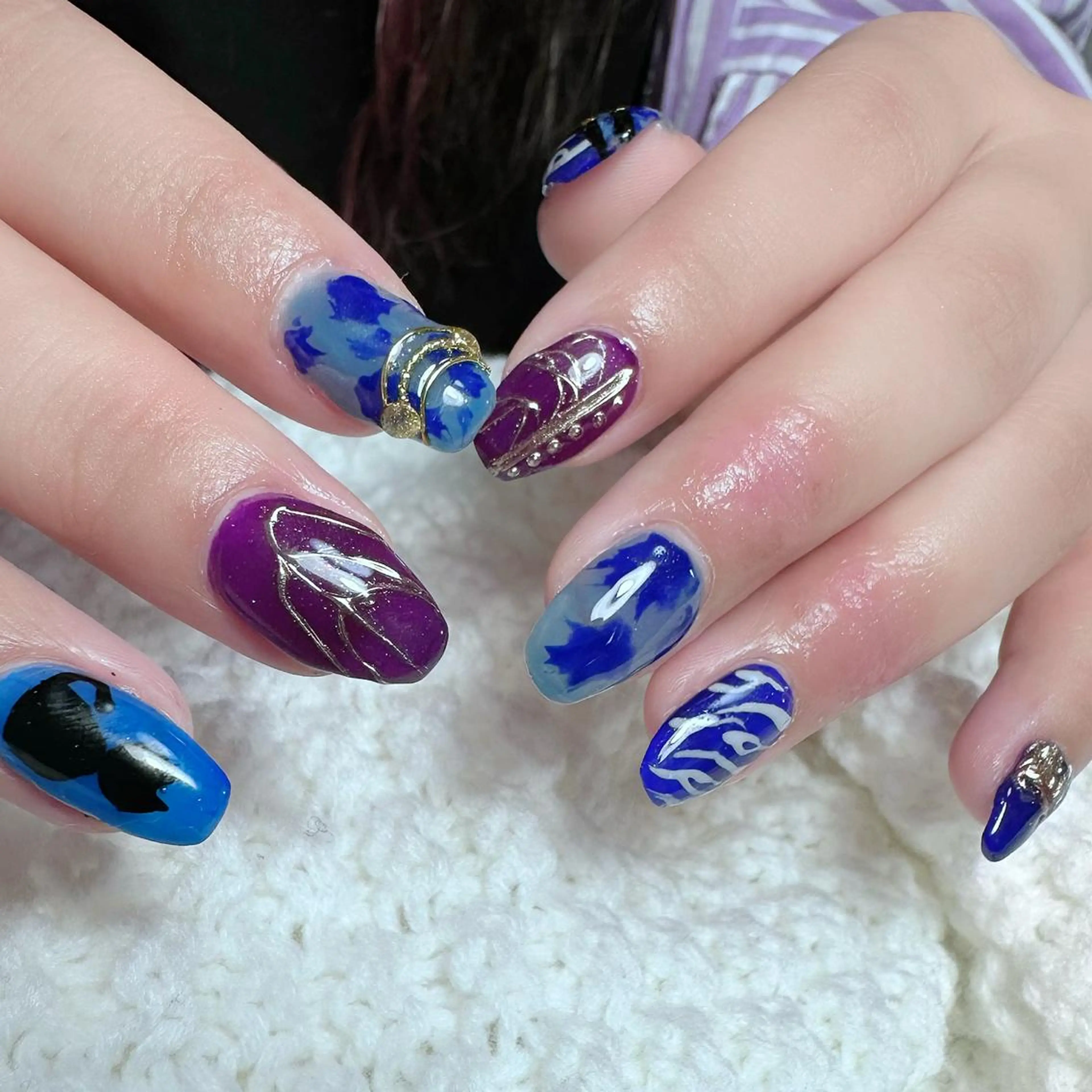 ネイル 新山 聖のネイルデザイン