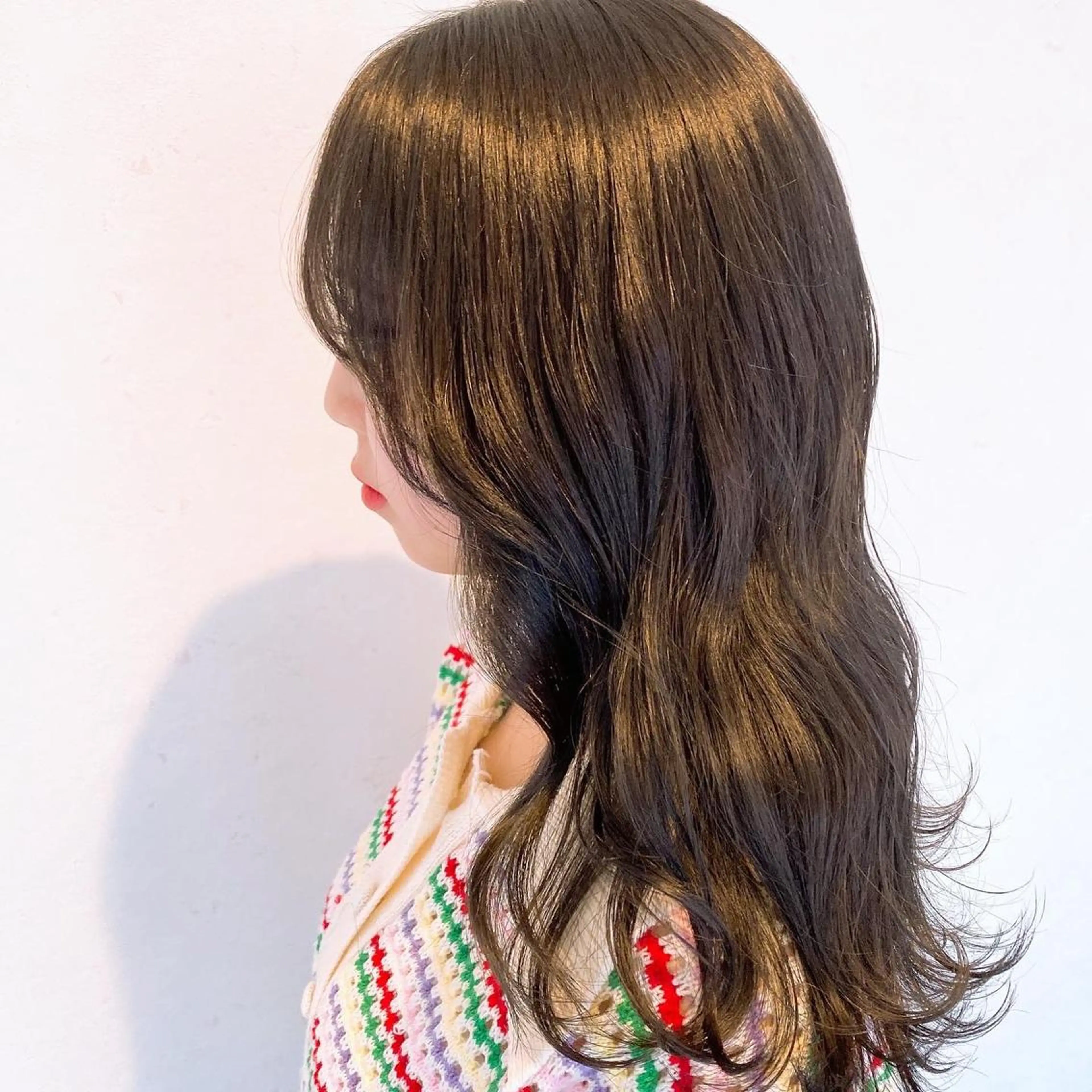 ロング カラー 伊藤 さやかのヘアスタイル