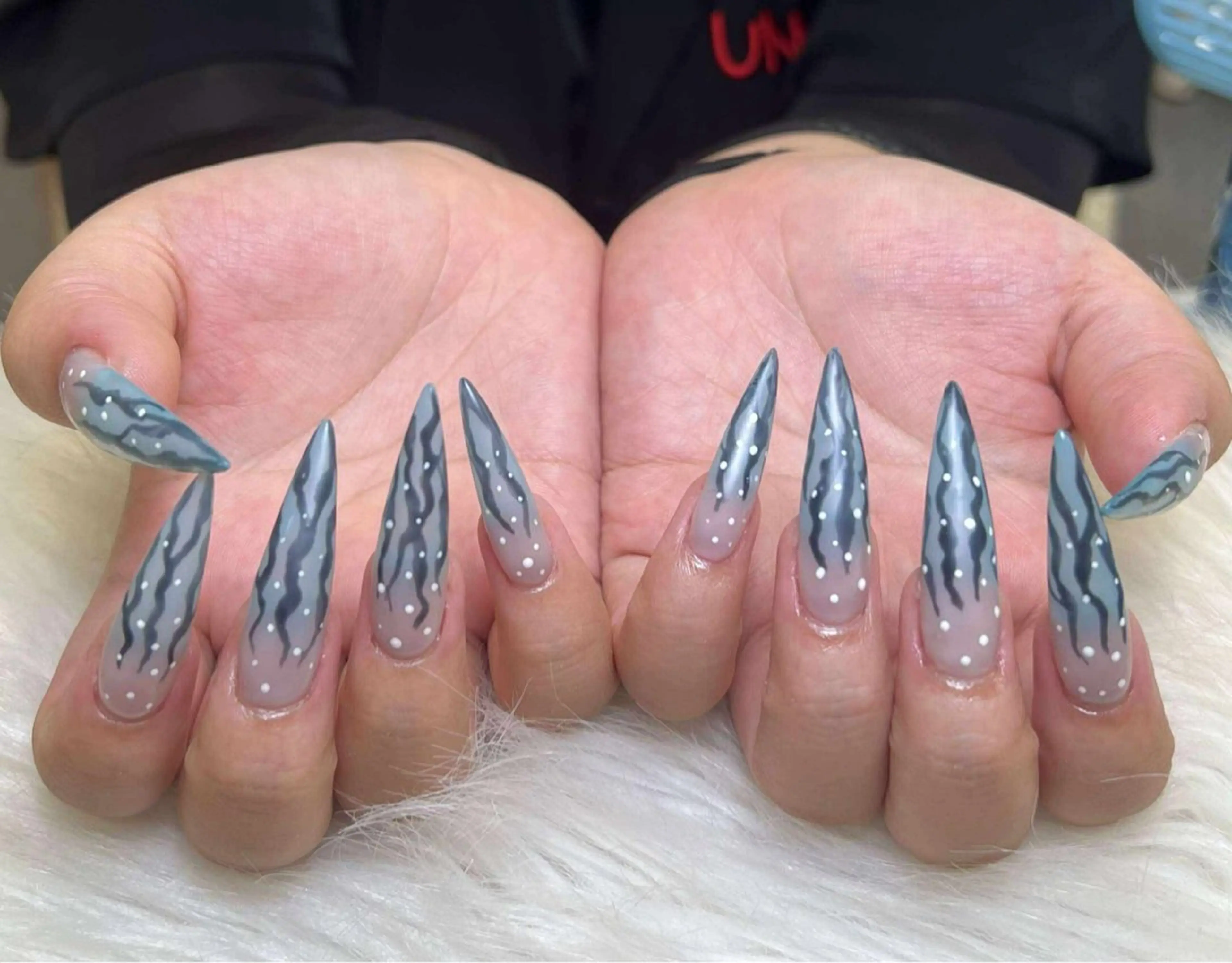ネイル アートネイル 成人式 ジェルネイル ニュアンスネイル 夏ネイル Nie Nail Shinokuboのネイルデザイン