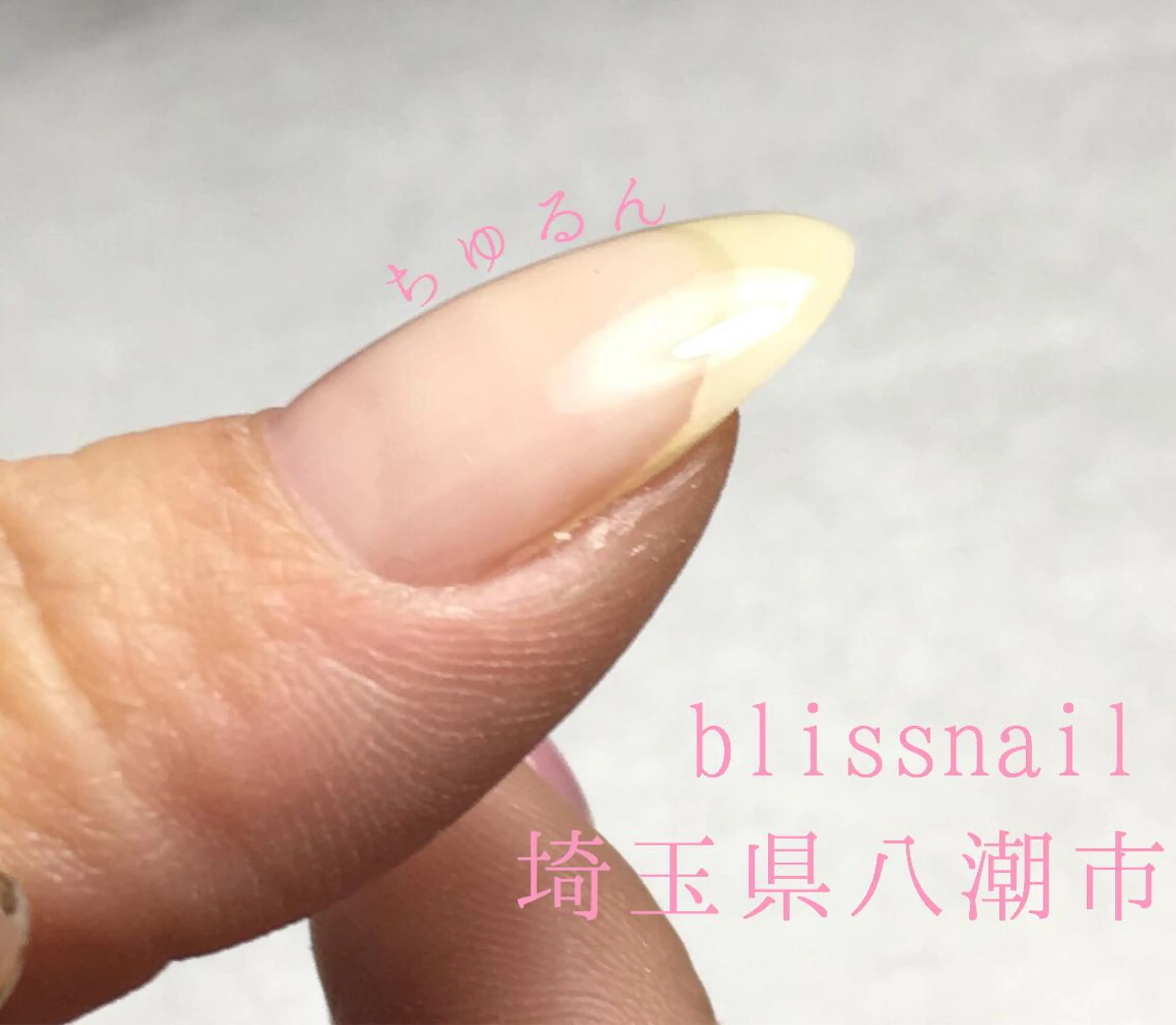 ネイル クリアネイル ジェルネイル 佐賀 有希子のネイルデザイン