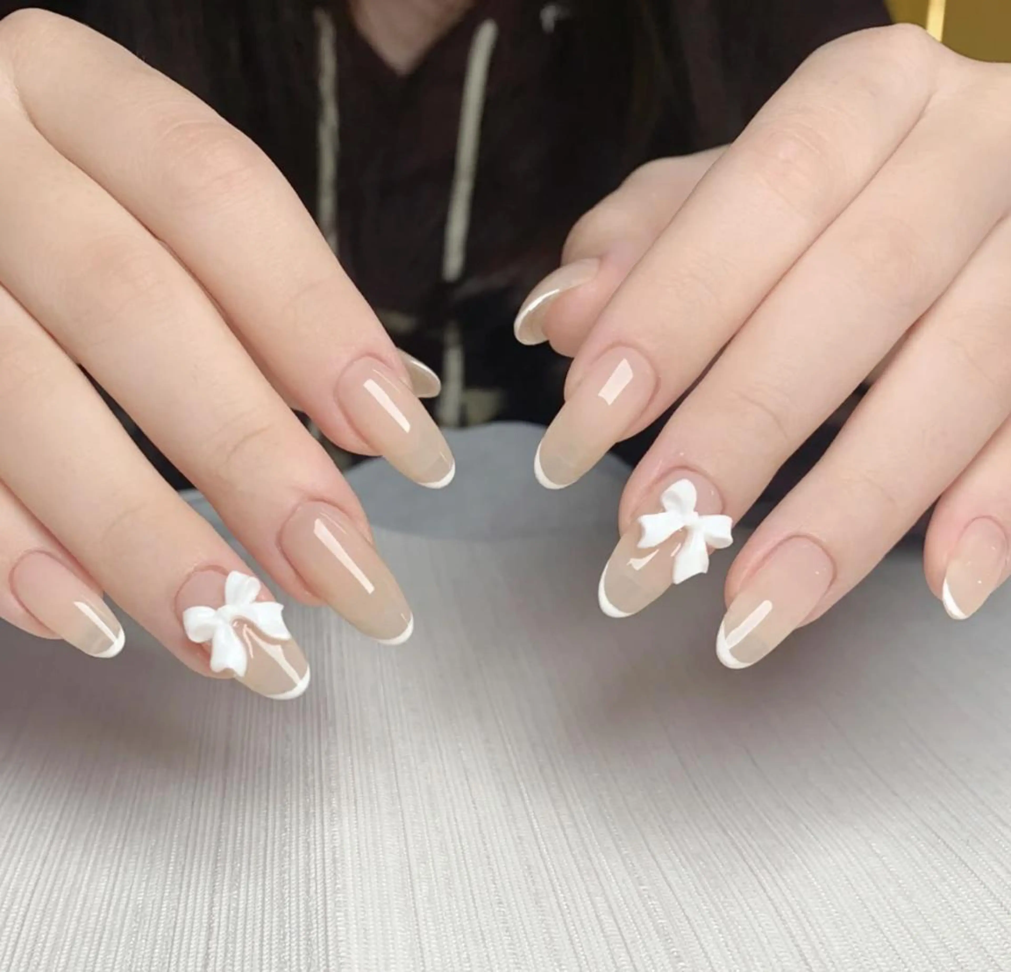 ネイル 長さ出し ネイルチップ Queens ciciのネイルデザイン