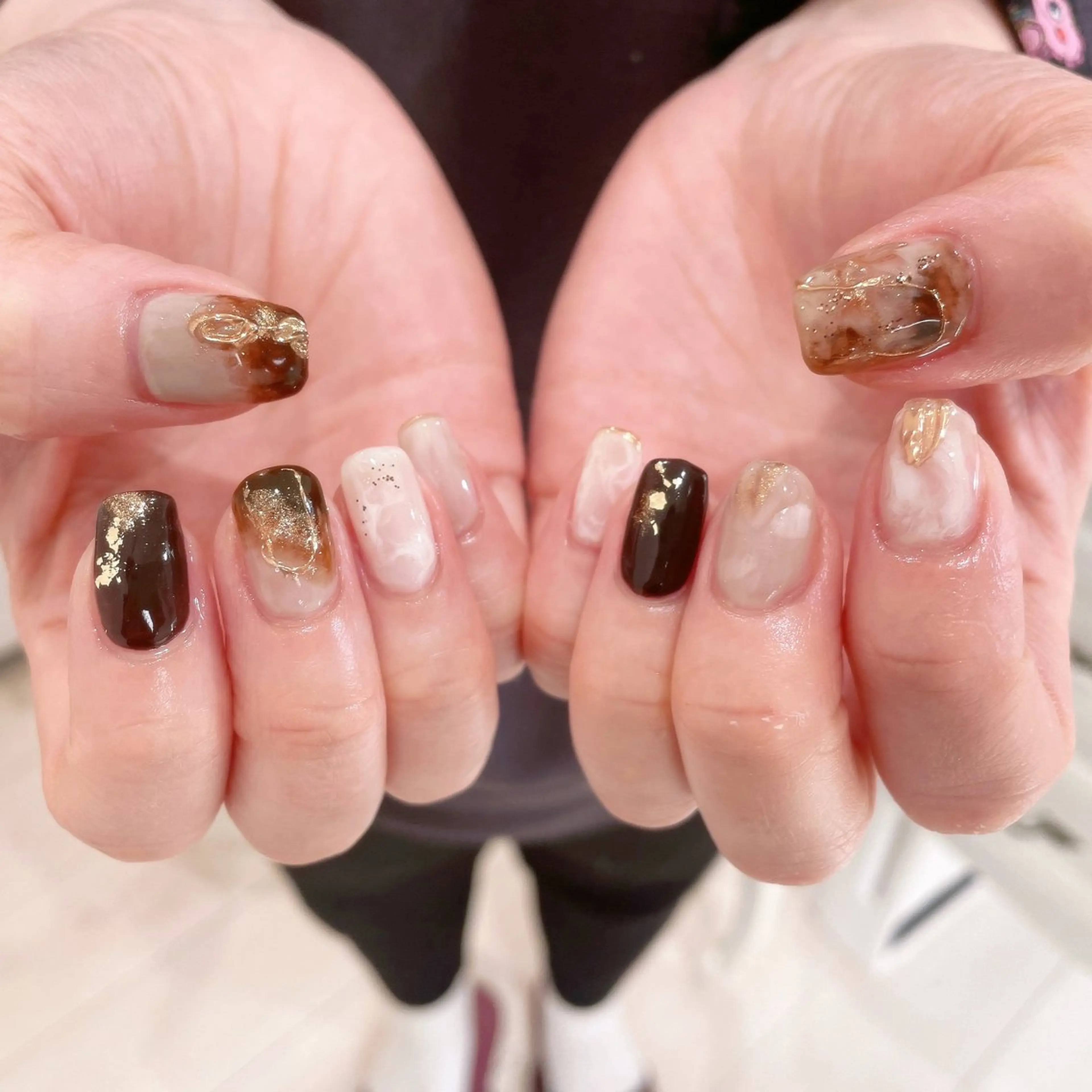 ネイル ニュアンスネイル ハンドネイル nails bunnyのネイルデザイン